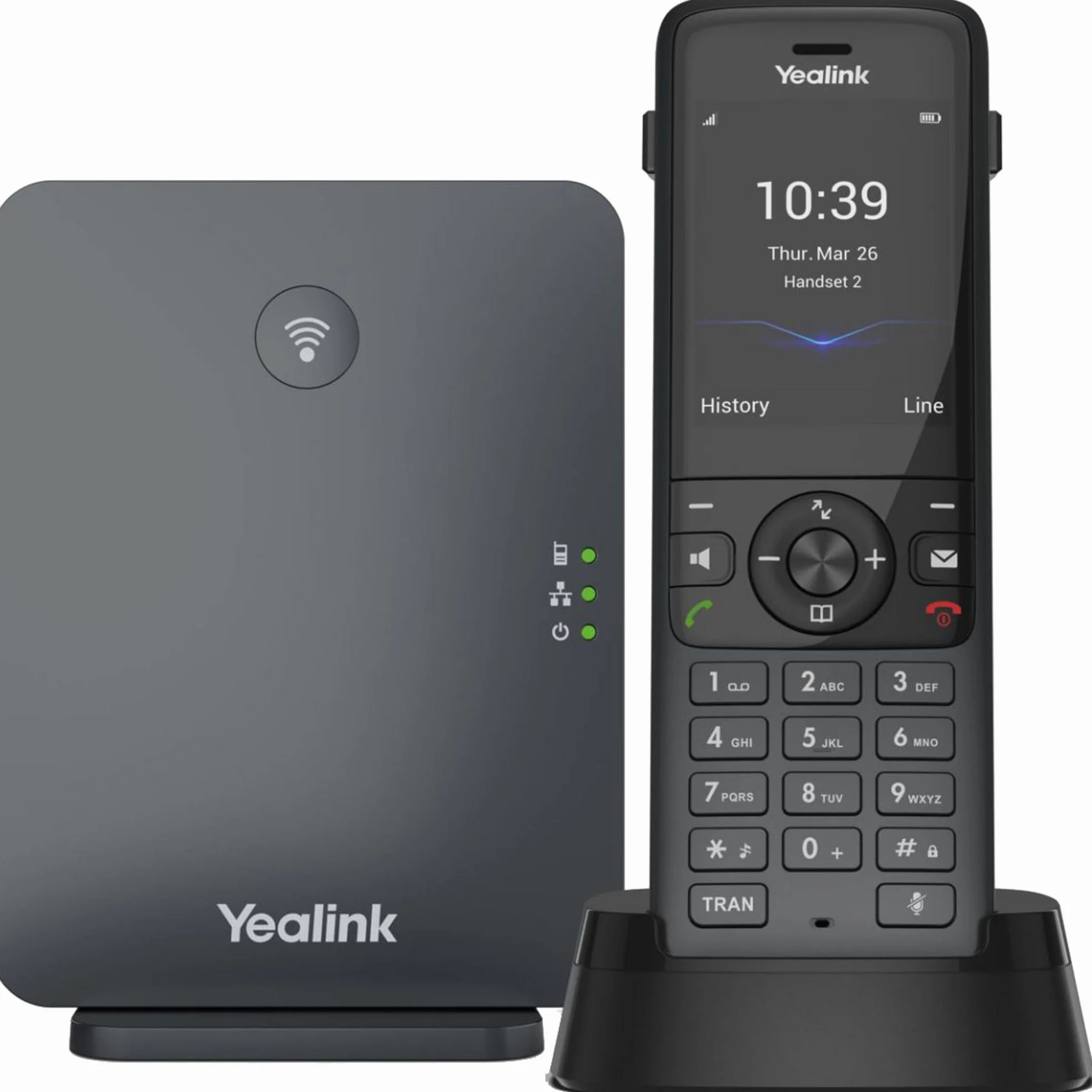Teléfono IP DECT Yealink W78P Base W70B + inalámbrico W78H