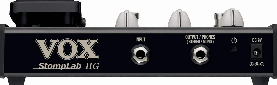 Vox STOMPLAB2G - Pedal multiefecto para guitarra (batería alcalina)