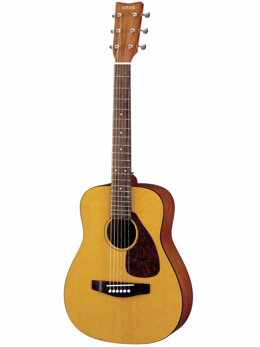 Yamaha JR1 - Guitarra acústica con funda (tamaño 3/4, acabado natural)