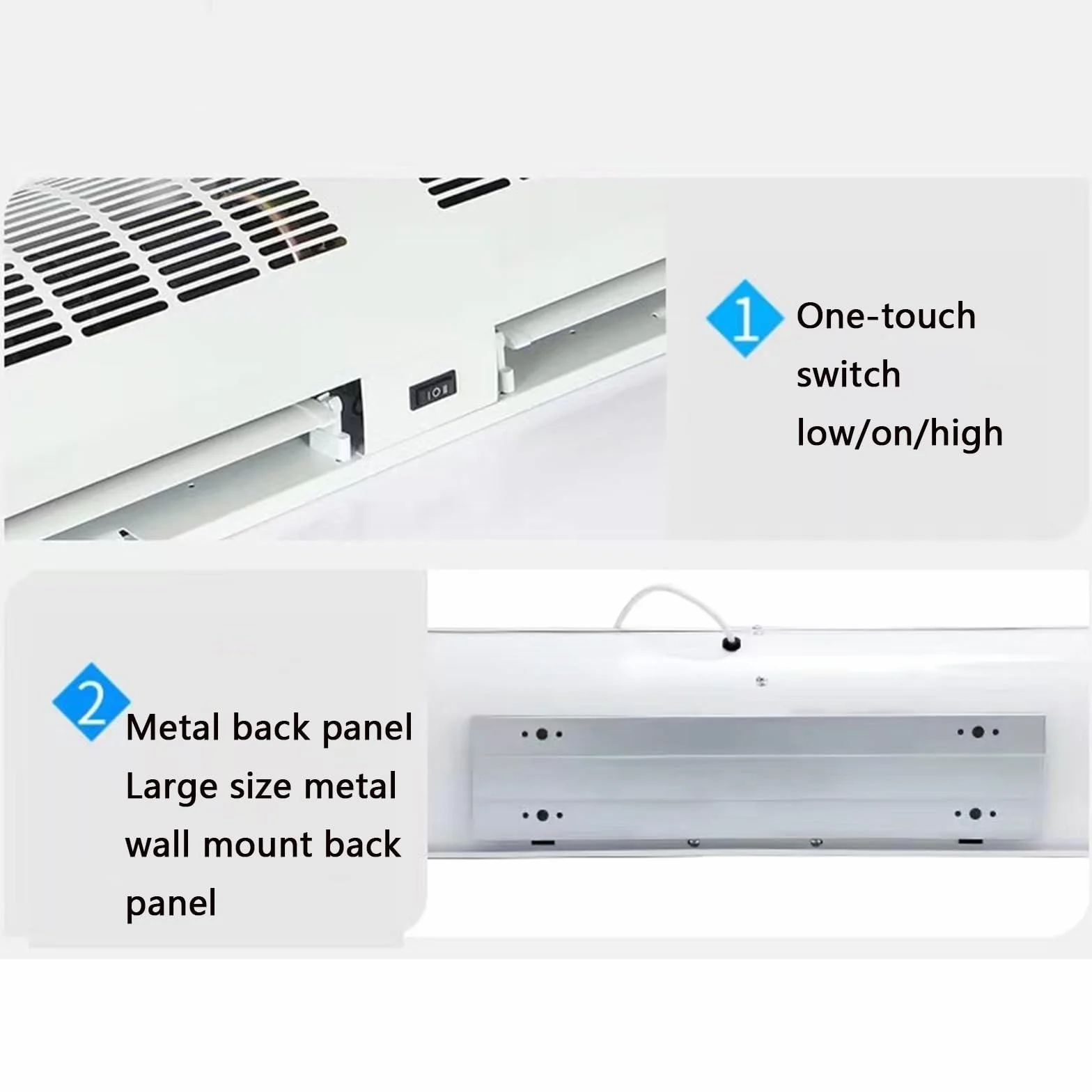 Máquina de Cortina de Aire silenciosa Comercial de Viento Fuerte, 0,9 m 1 m, 1,2 m, 1,5 m Opcional, máquina de Cortina de Aire for Tienda de Catering(150cm(59inch))