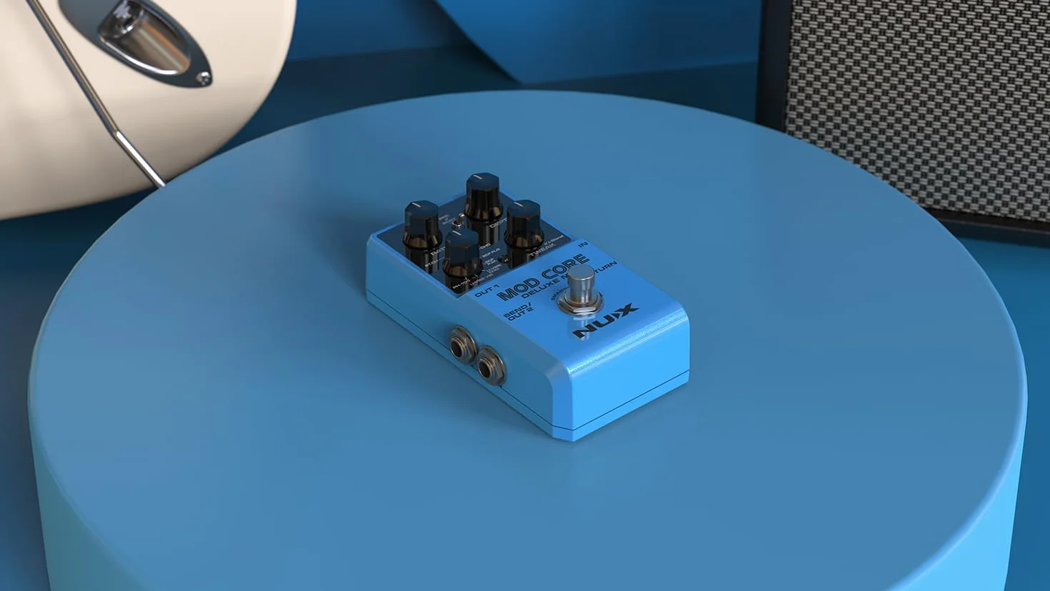 NU-X | Pedal Mod Core Deluxe mkII con nuevos modelos de efectos, opciones de señal y enrutamiento