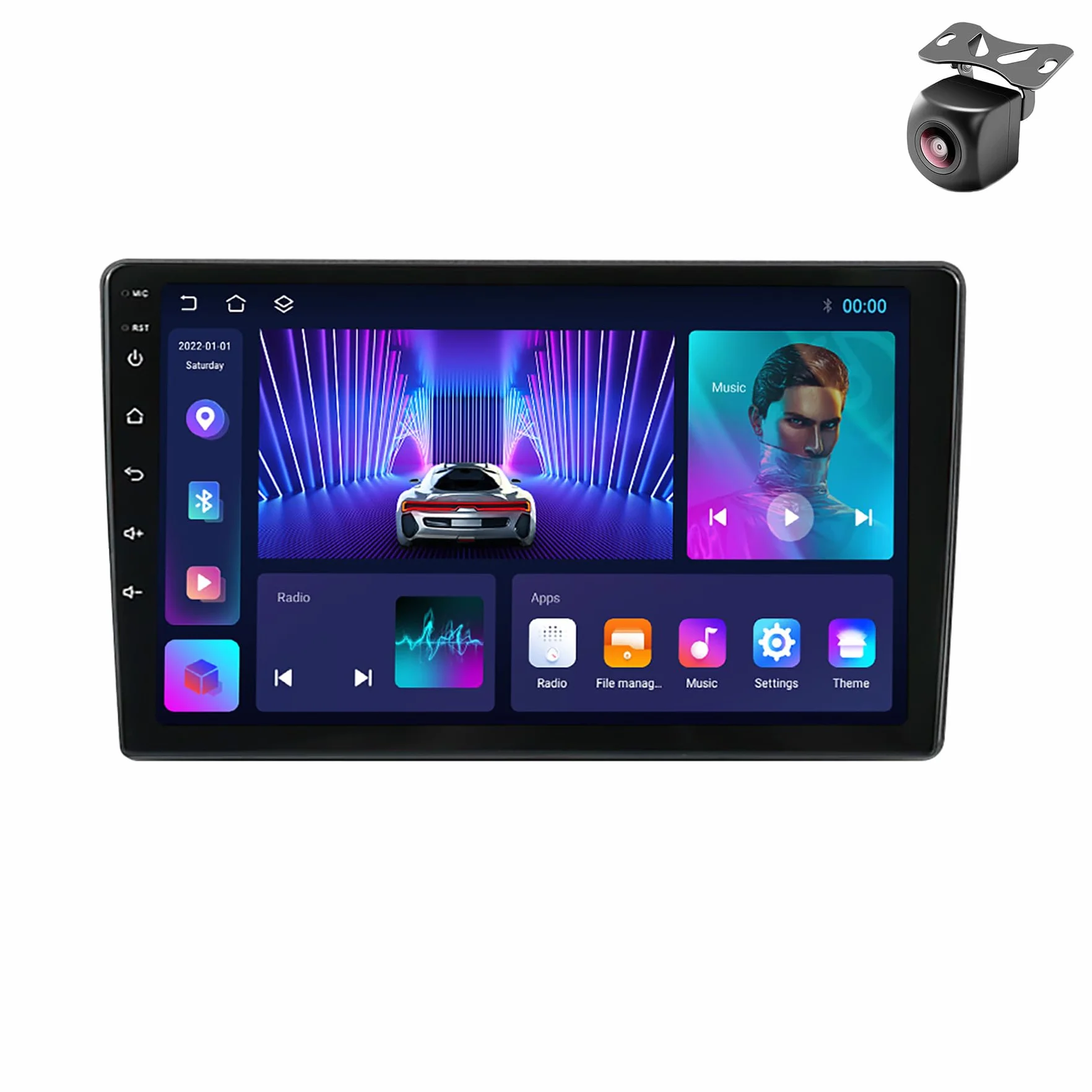 Android 14 Car Radio para Kia Ceed ED 2006 2007 2008 2009 2010-2012 2 DIN de Coche NAVEGACIÓN con Pantalla Táctil 9 Pulgadas Reproductor Multimedia Autoradio FM SWC Carplay Auto (M100CP 4core 1+32G)