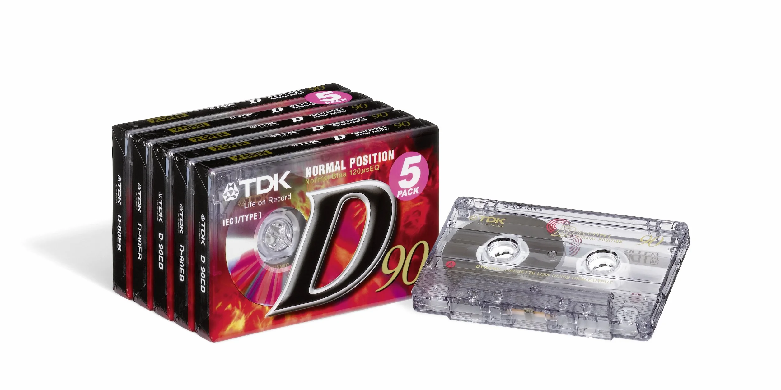 TDK D-90 Cinta de audio/video 90 min