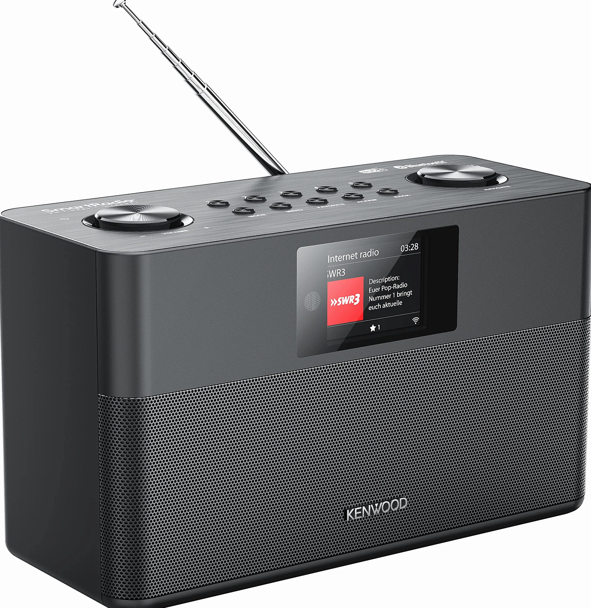 Radio Kenwood CR-ST100S-B Negro