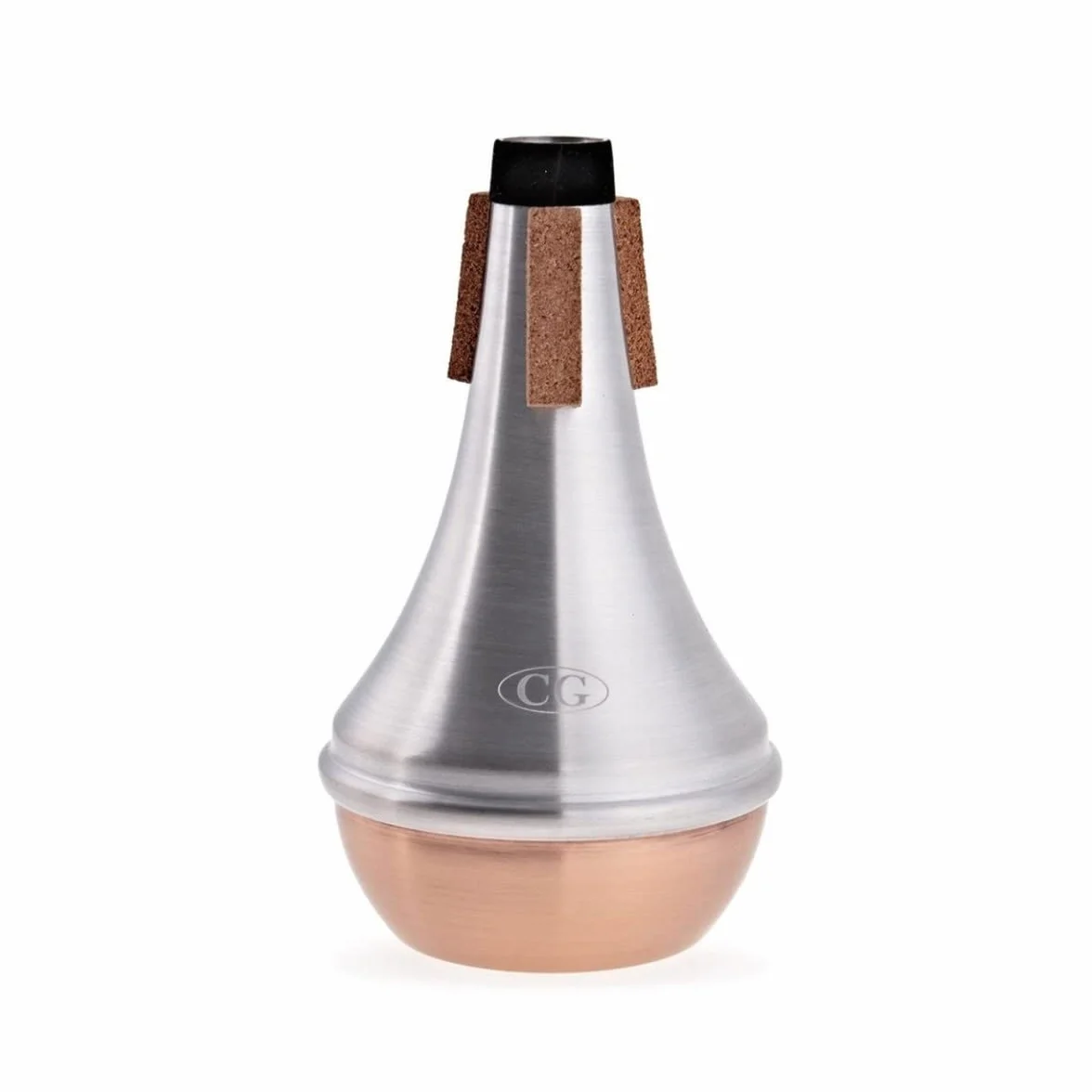 Sordina recta Coppergate para trompeta con fondo de cobre