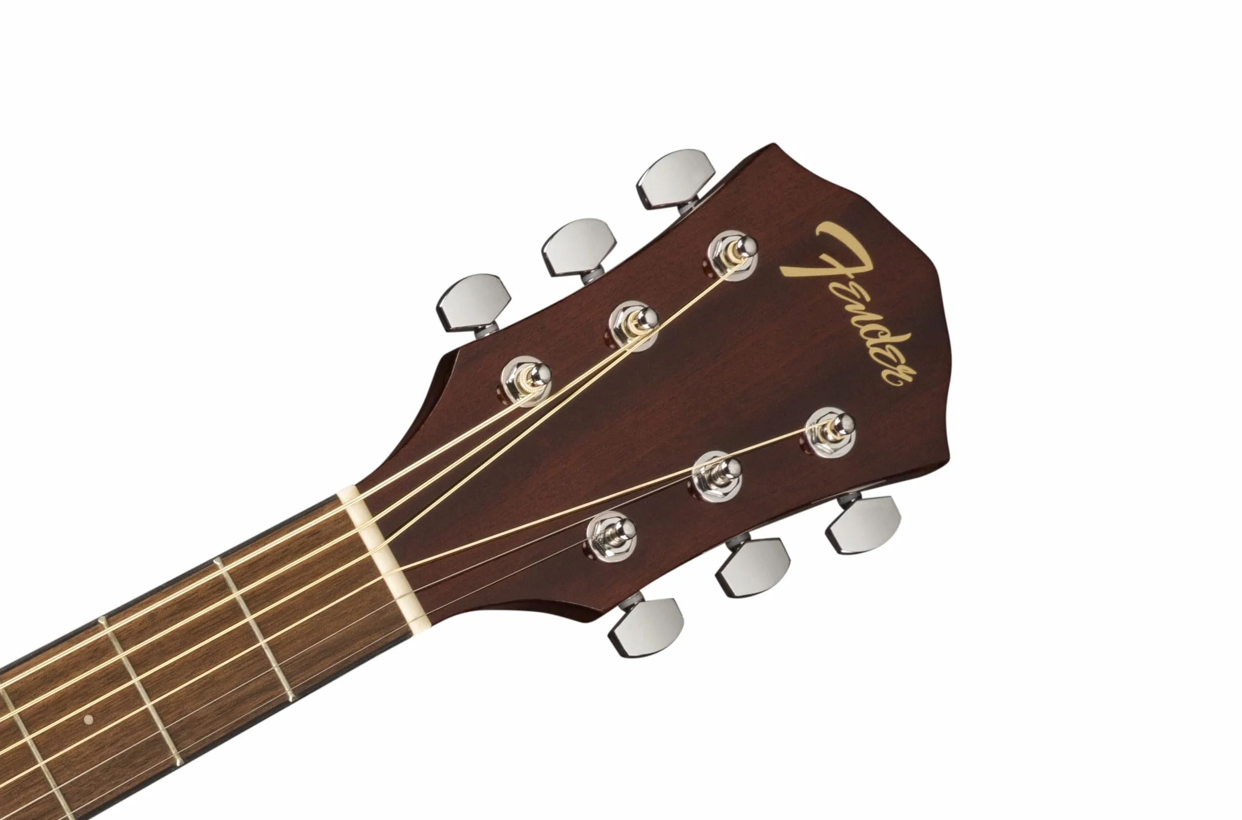 Fender FA-135 Guitarra Acústica Concert, Cuerpo Completamente de Caoba, Diapasón de Nogal, Mástil de Nato, Cabeza Moderna 3&3, Puente Viking, Natural