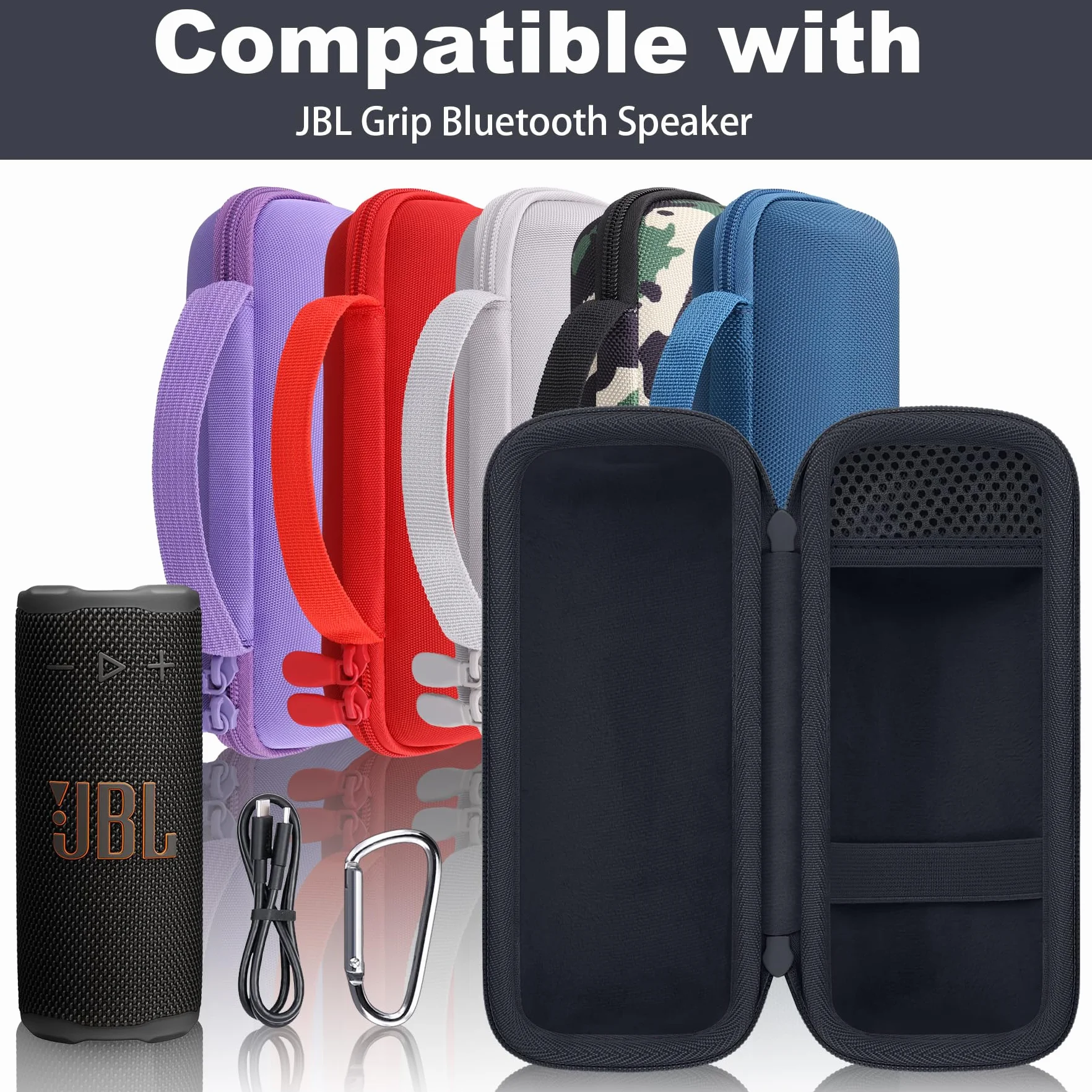 Funda de Silicona Protectora JBL Grip Compact Bluetooth Speaker