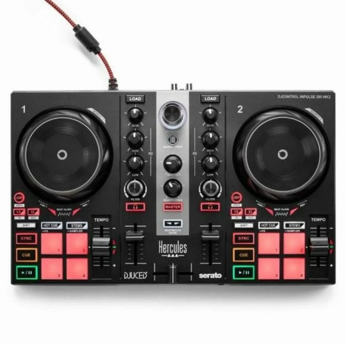Hercules DJControl Inpulse 200 MK2 - Controlador DJ