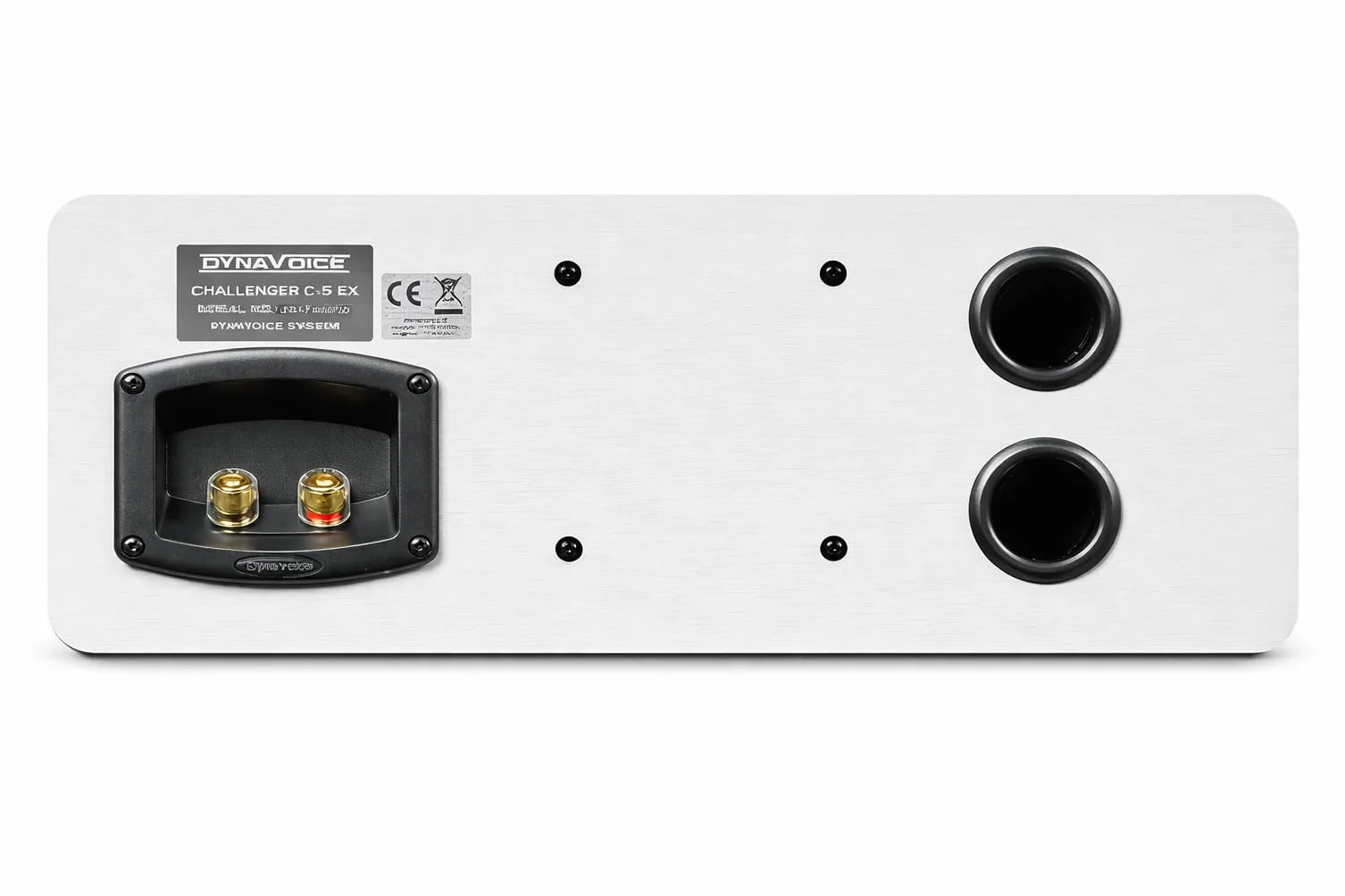 Dynavoice Challenger C-5 Blanco Altavoz Central Pasivo 2 Vías 120W 8 Ohm Doble Woofer 5.25 Pulgadas Tweeter 1 Pulgada Home Cinema HiFi