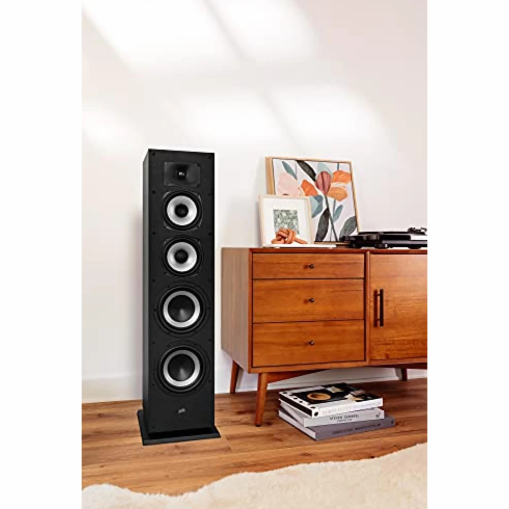 Polk Monitor XT70 Altavoces de Suelo Hi-Fi Negros