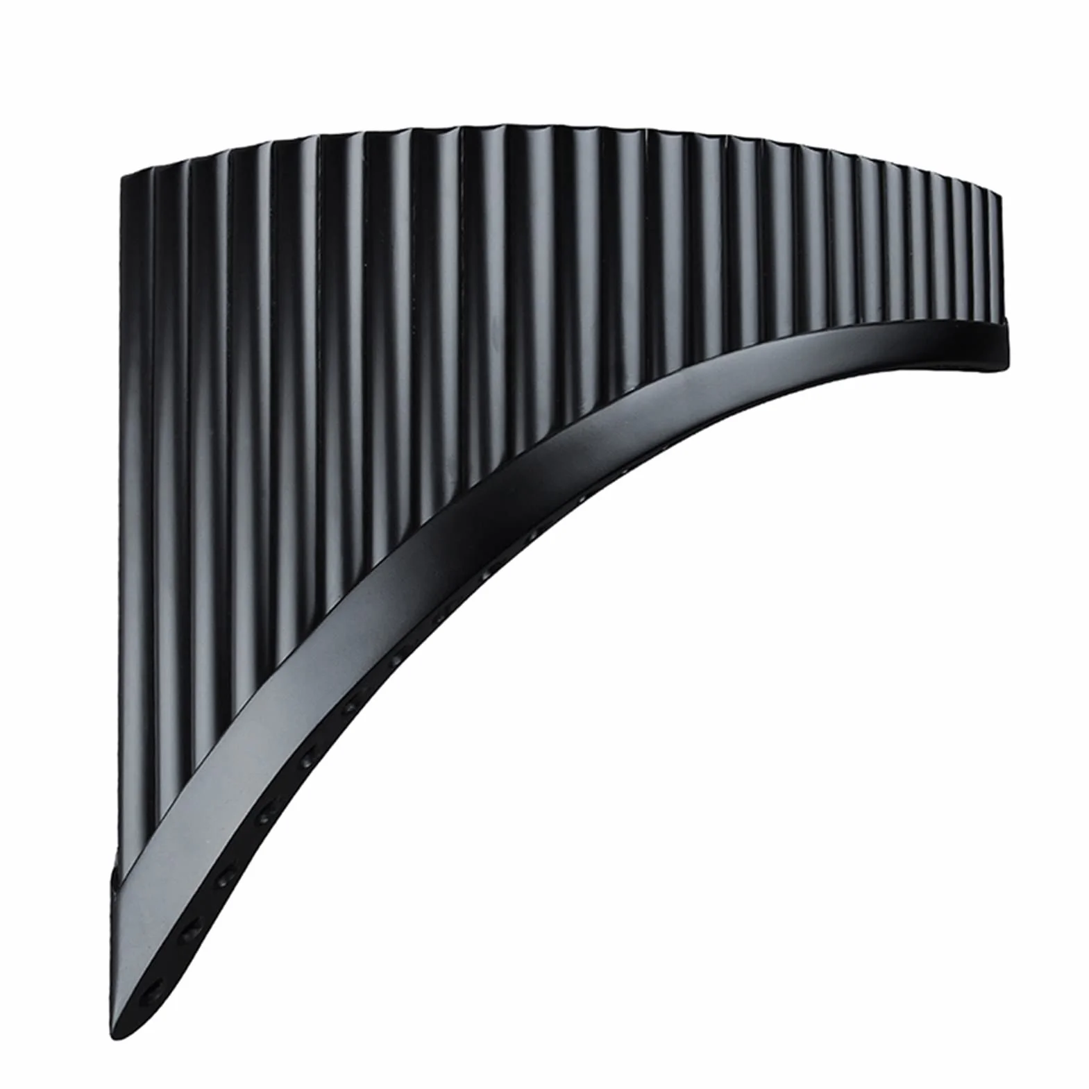 Flauta pan 25 Tubos C Clave Negro Pan Flauta Instrumento De Viento De Madera Hecho A Mano Pan Pipe Pan Pipes