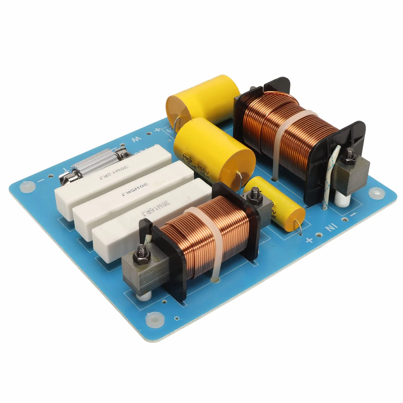 Crossover de 2 Vías 600-800W 1500-3500Hz Divisor de Frecuencia para Altavoces 10 12 15 Pulgadas