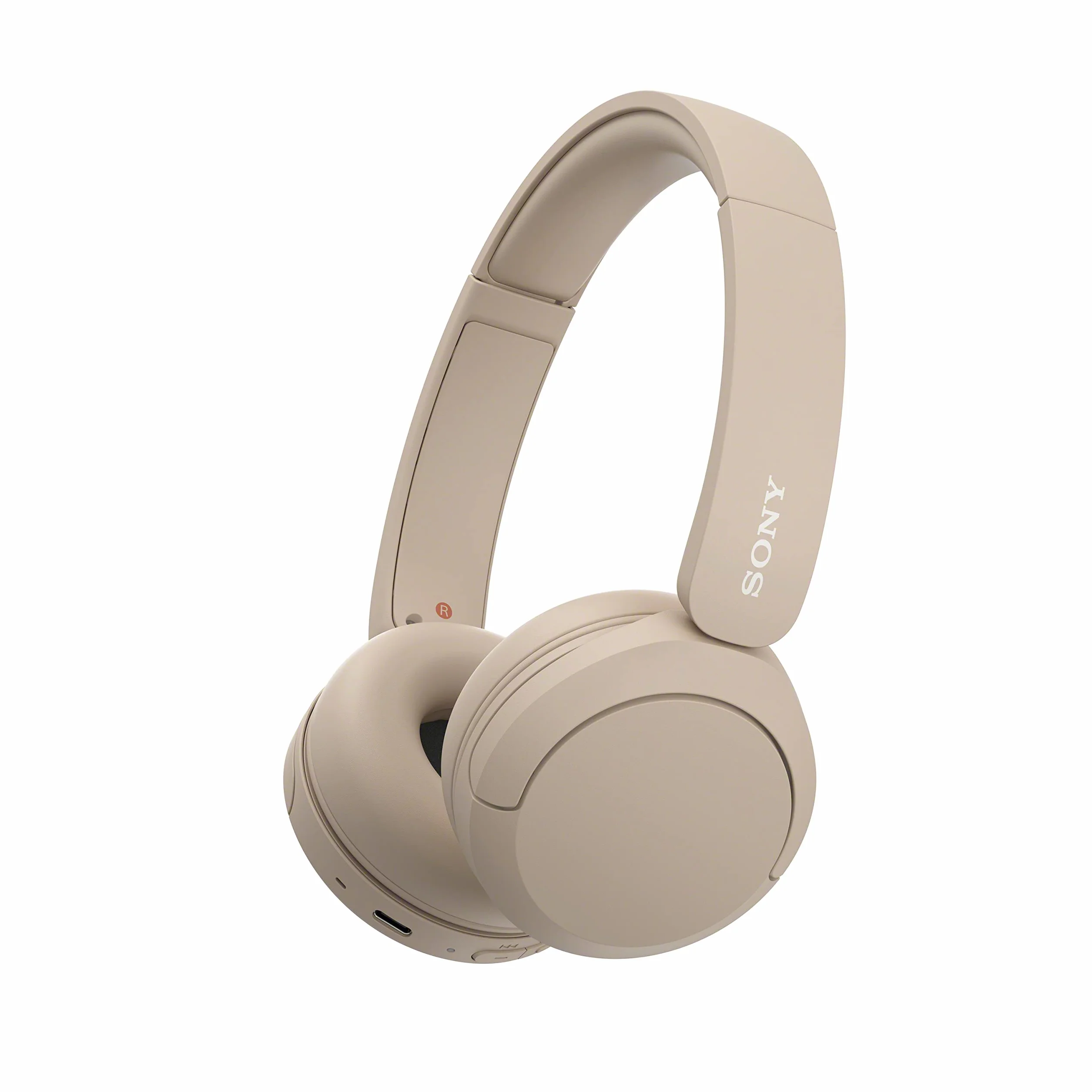 Sony WH-CH520 Auriculares Bluetooth 50 h batería DSEE micrófono integrado Beige