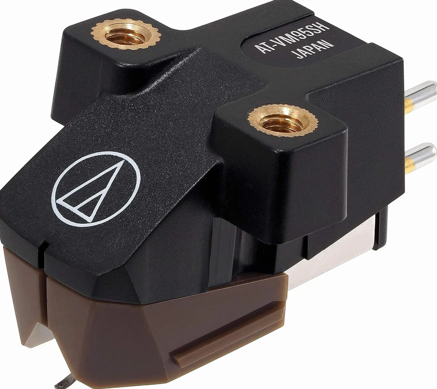 Audio-Technica AT-VM95SH Cápsula estéreo con aguja Shibata serie VM95 Marrón