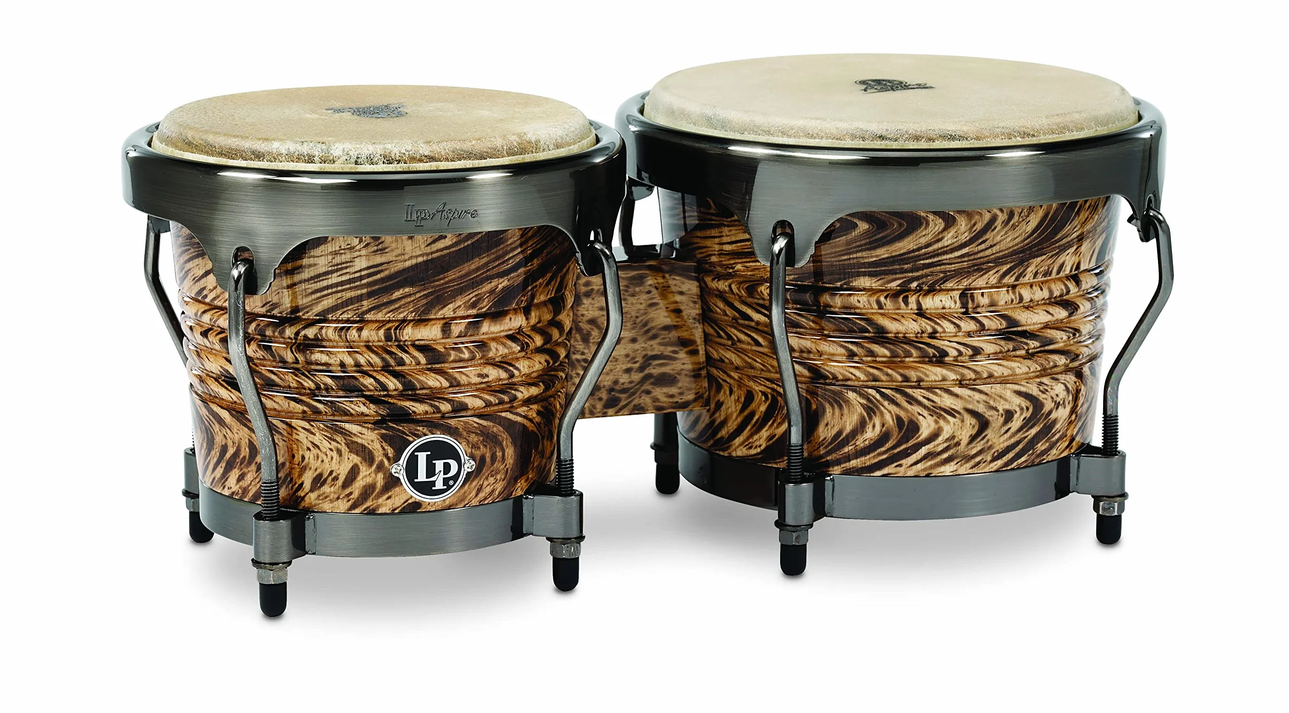 LP Latin Percussion LPA601-HC - Bongo roble de parche natural