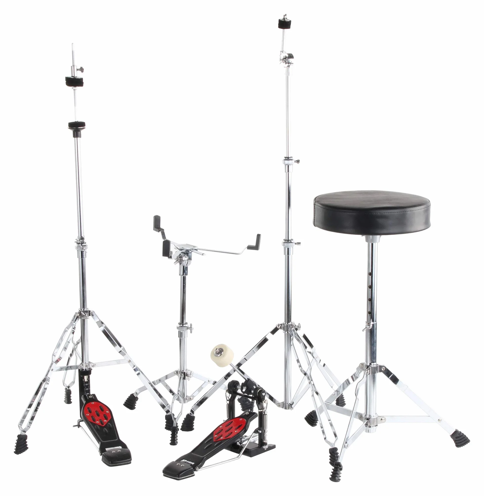XDrum Semi 22" Standard Batería Satin Blue Sparkle - 22" BD, 12" TT, 13" TT, 16" FT, 14" SD - incl. Escuela - Azul
