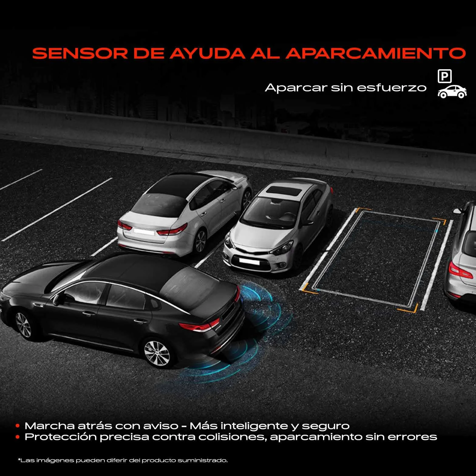 Frankberg 4x Sensor de aparcamiento PDC Compatible con Golf V 1K1 Golf V Variante 1K5 T.o.u.r.a.n 1T1 1T2 Golf Plus 521 5M1 Fabia I 6Y2 Replace# 3D0998275A