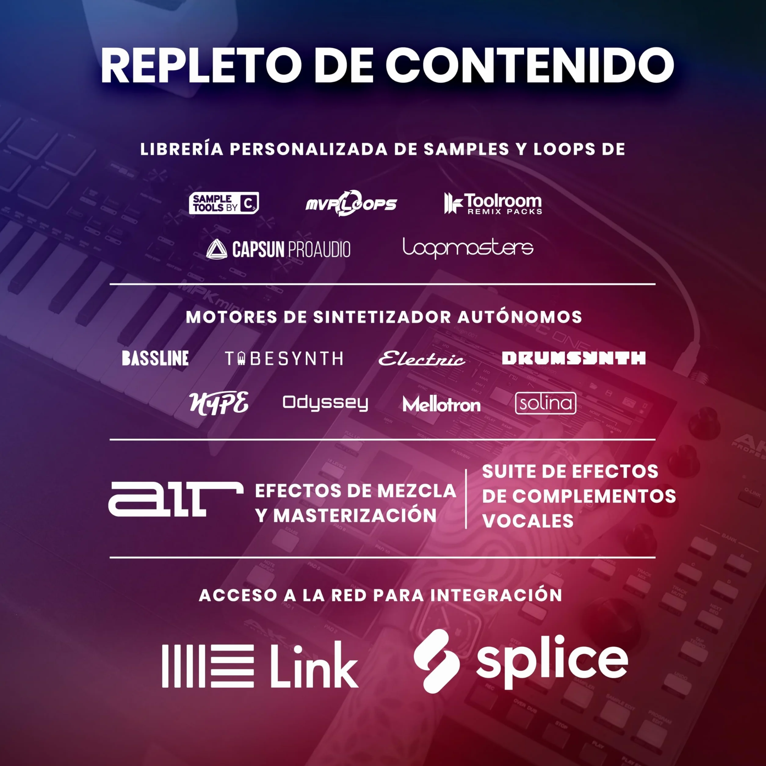 Akai Professional MPC One+ Drum Machine, Beat Maker y Controlador MIDI Autónomo con WiFi, Bluetooth, Drum Pads, Plug-ins de Sintetizador, Pantalla Táctil e Integración con Native Instruments