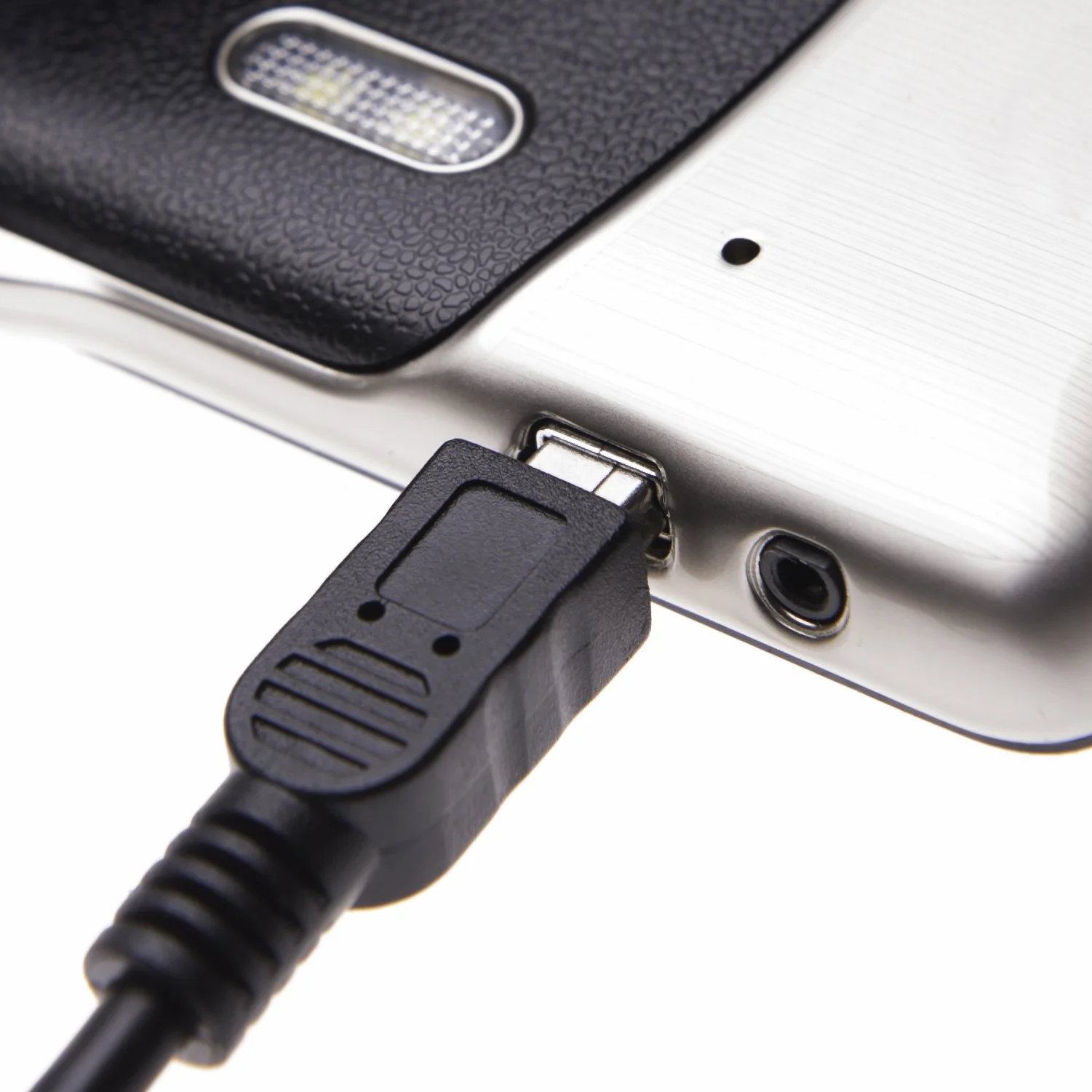 Cable Mini USB Dirigir de MP4 Compatible con Philips GoGear Ariaz, CAM, Muse, Opus, RaGa, Spark, Vibe/Philips SA4VBE04KN/12 GoGear Vibe/Bush MP3 Player/Kubik EVO, Edge II, Roca Mini USB 0.5m