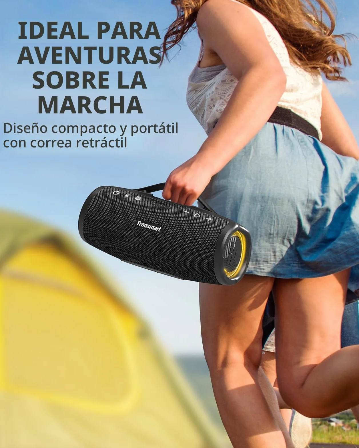 Tronsmart Mirtune S100 Altavoz Bluetooth 50W Portátil IPX7 20H Estéreo