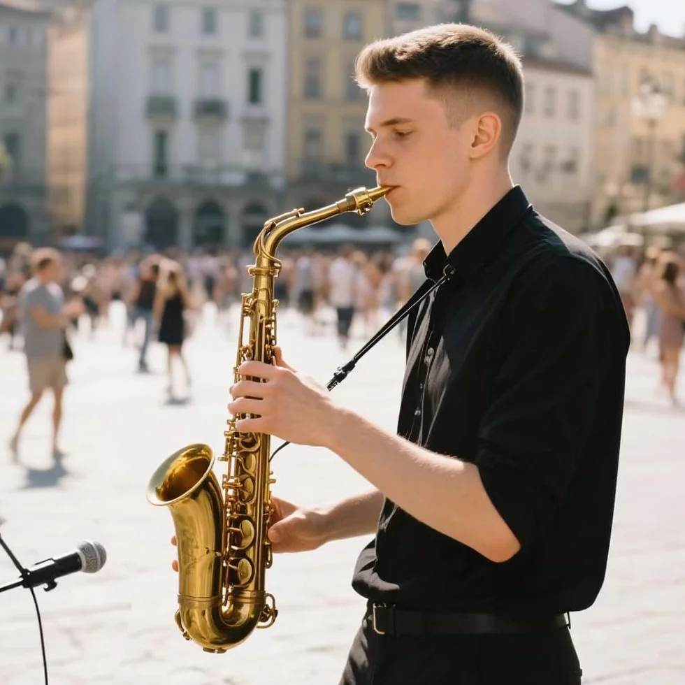 Kit completo de saxofón alto E Flat para adultos, saxofón alto, con funda de transporte, correas para boquilla, lengüetas, saxofón, kit para principiantes