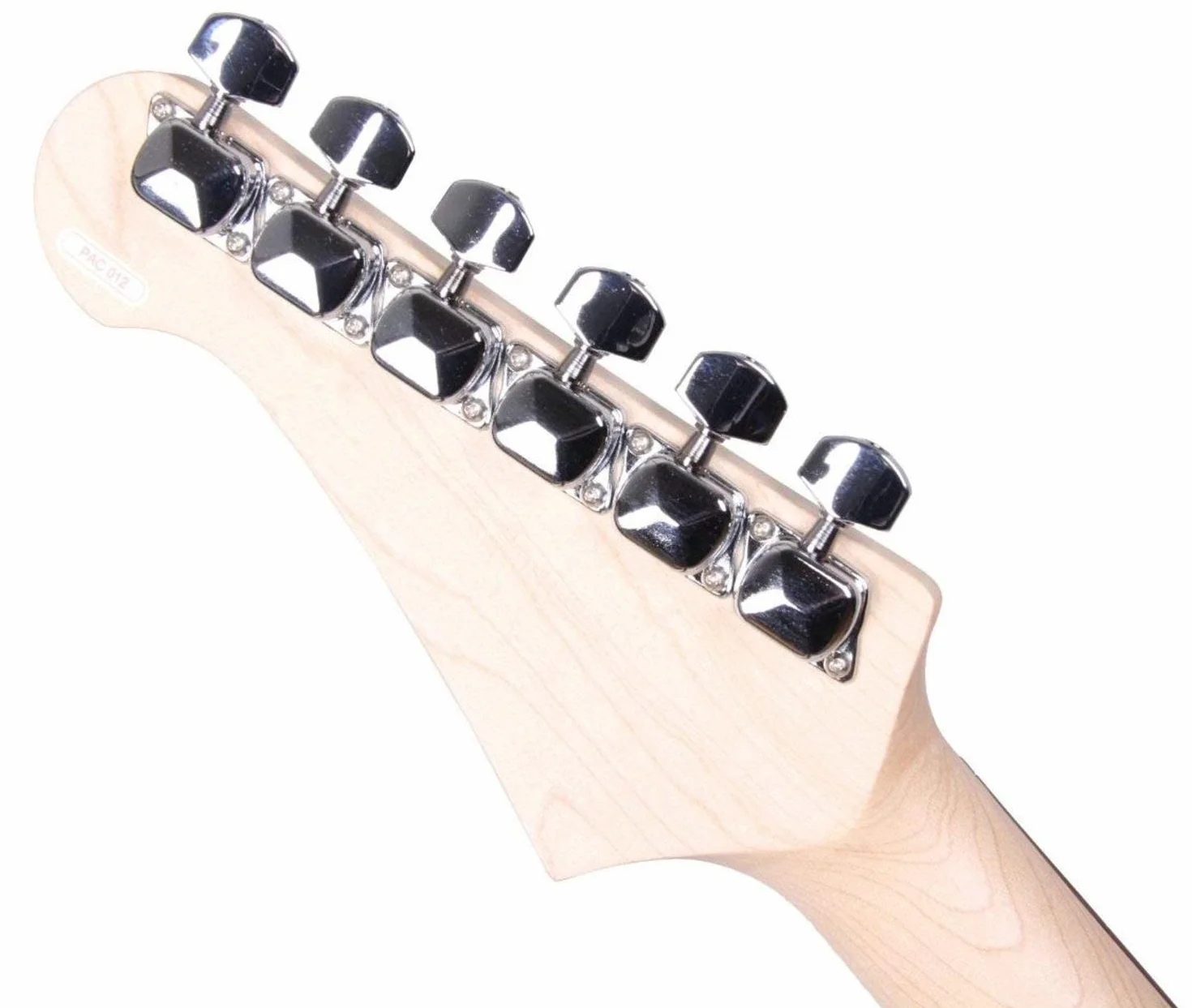 Yamaha Pacifica 012 Guitarra Eléctrica 4/4 de madera, 64.77 cm, escala 25.5 pulgadas, 6 cuerdas, selector pastillas de 5 posiciones, Color Blanco