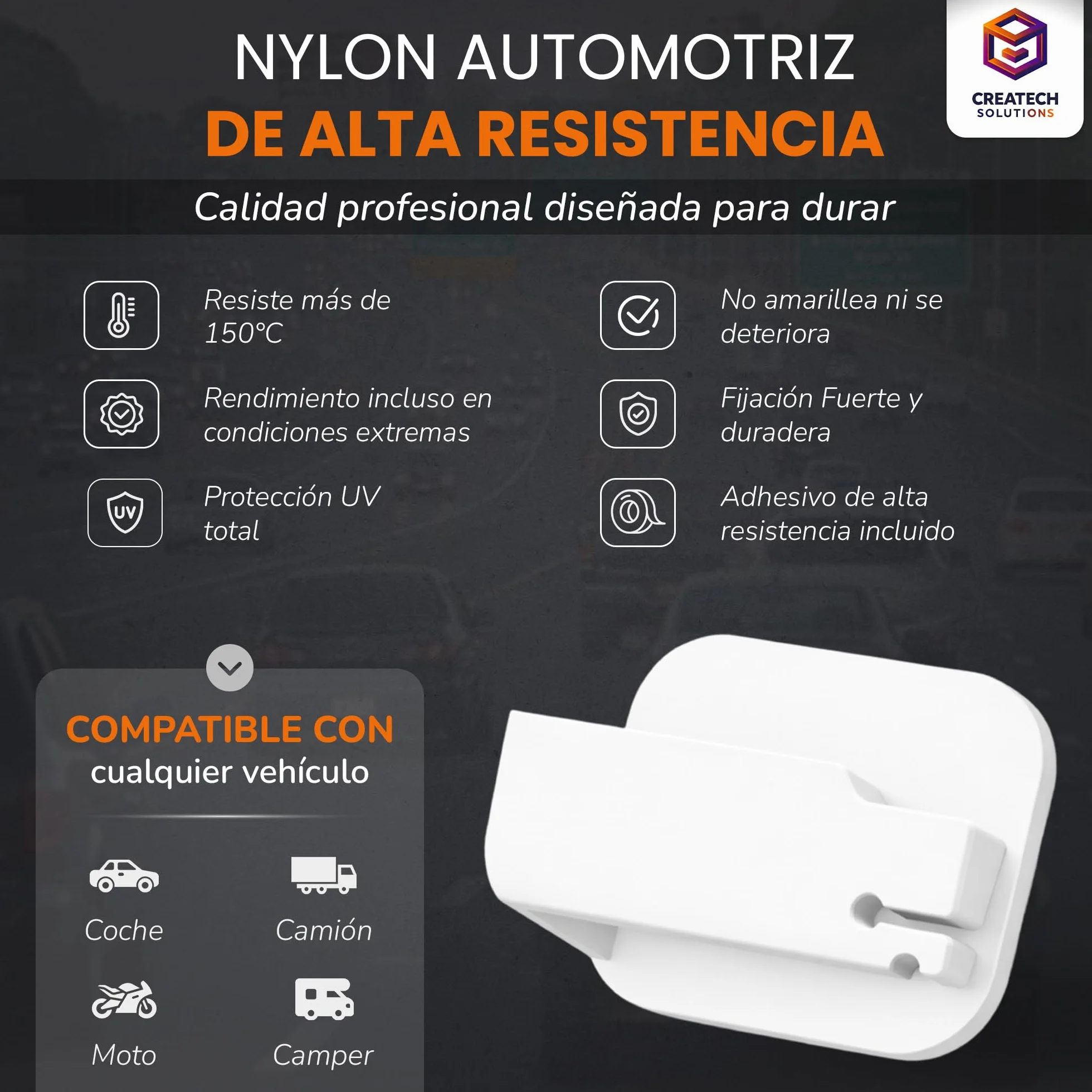 Soporte Peaje Universal Via-T B&Drive Teletac Full-i TRP-4010 4Uds