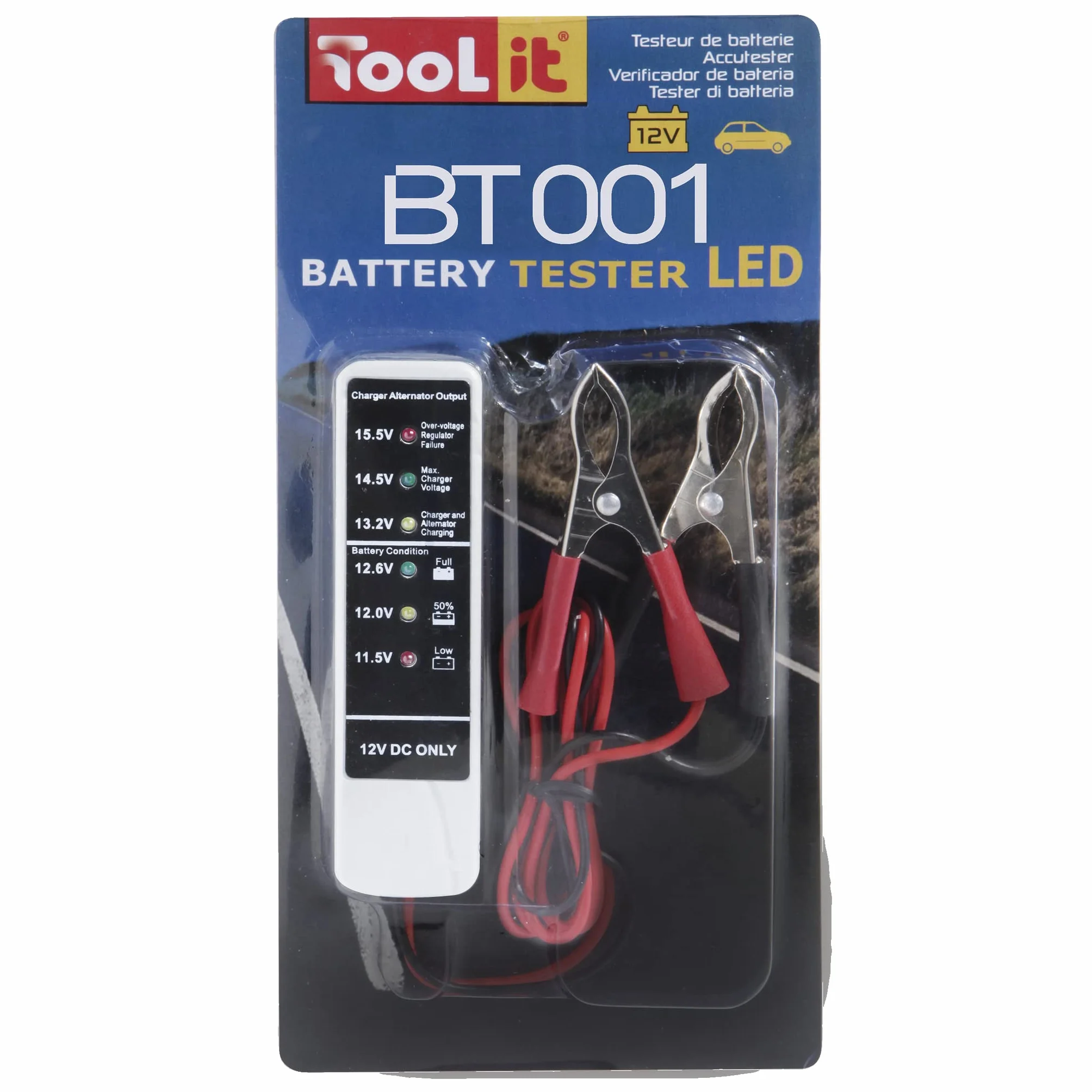 TOOL IT GYS 056640 - Comprobador de batería