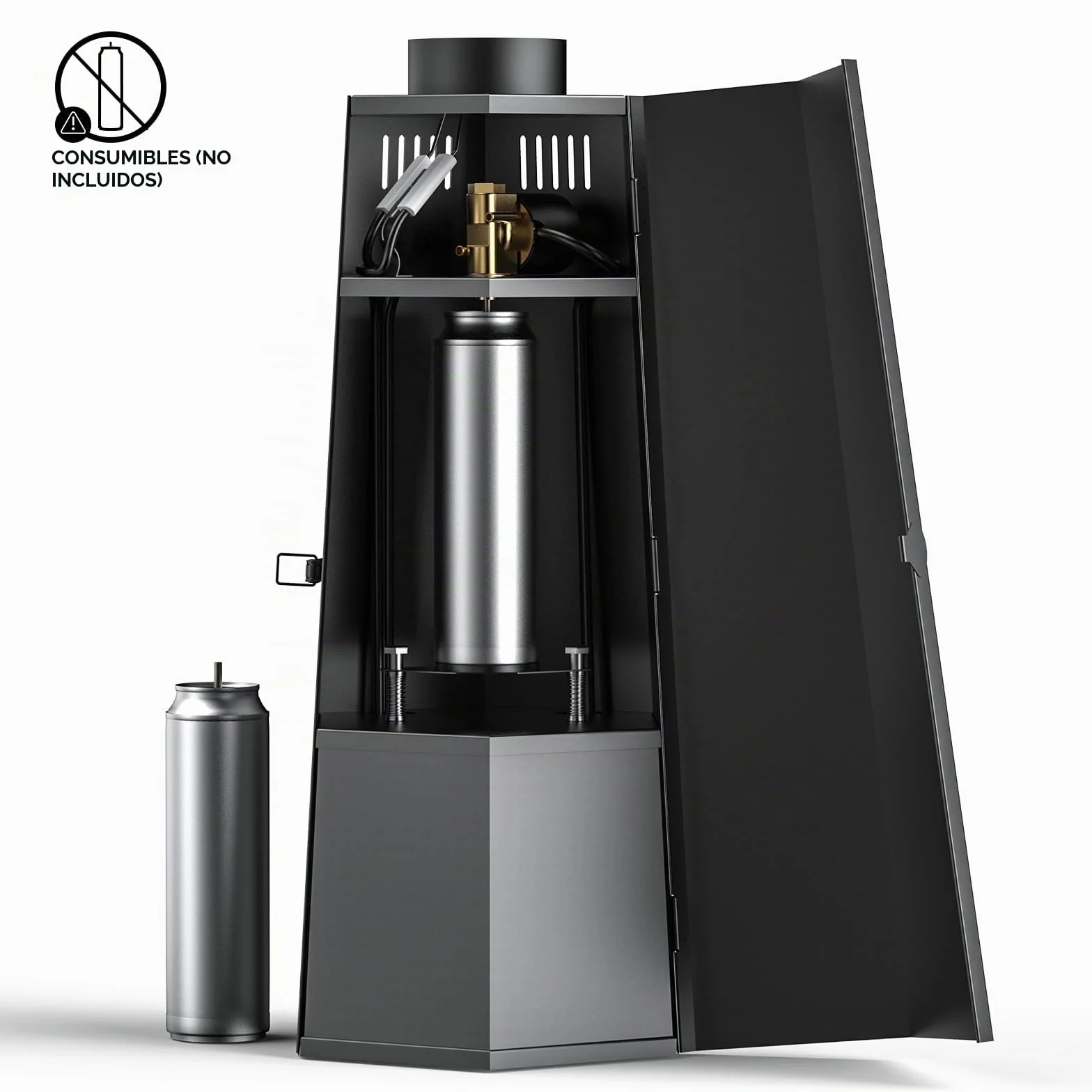 Lanzallamas 150W Proyector de Llamas con Controlador DMX512 Dj Jet Flame Machine para conciertos, espectáculos, fiestas, Halloween, Navidad, eventos deportivos