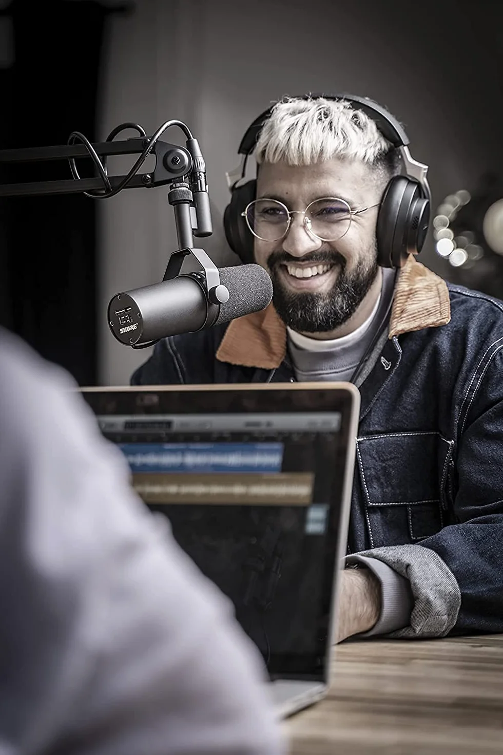 Shure SM7B - Micrófono dinámico cardioide, Proporciona un Sonido cálido para radiodifusión, podcasts y grabación