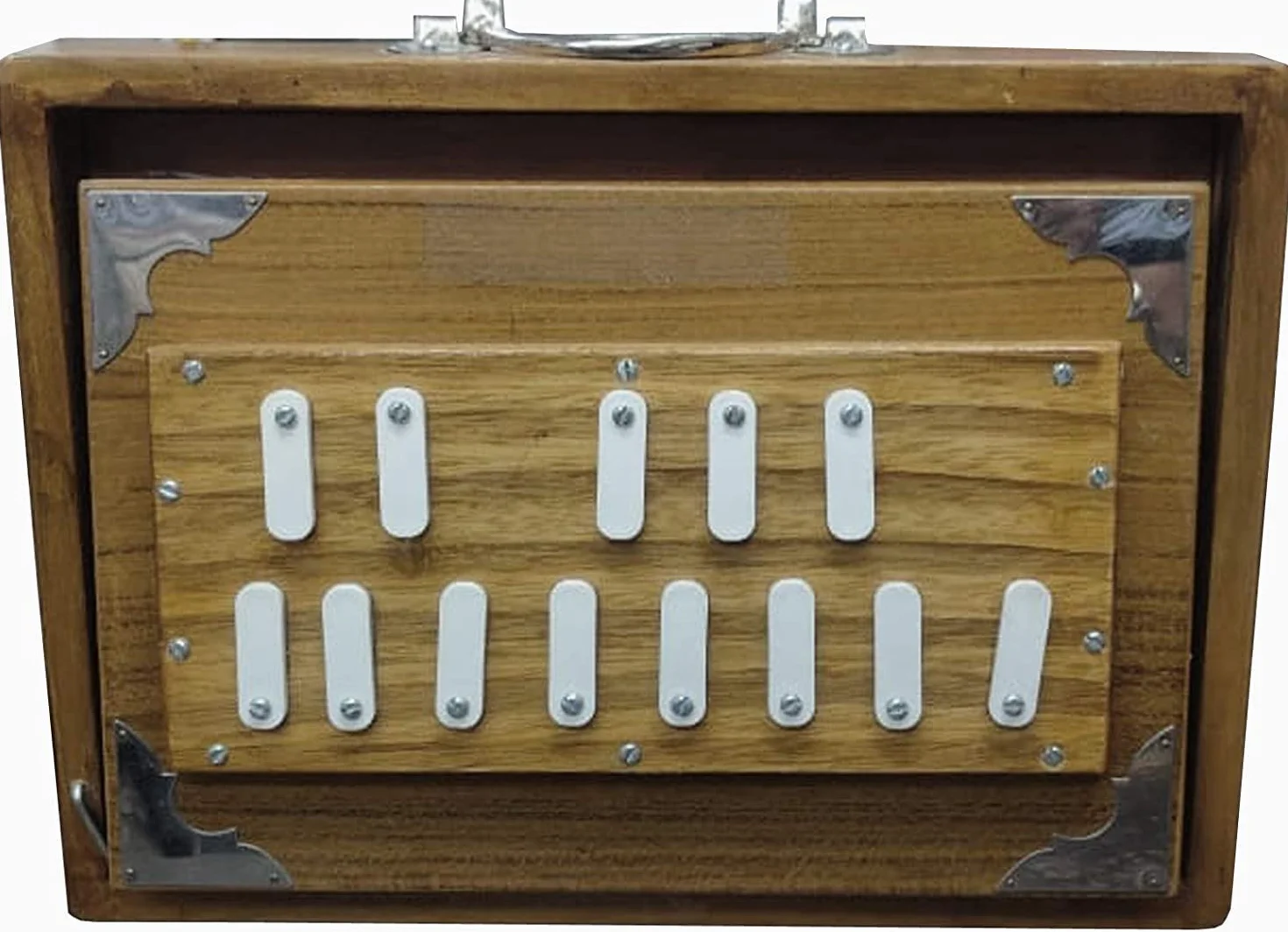 SHRUTI BOX SURPETI 432 Hz SPECIALLY DESIGNED FOR BHAJAN KIRTAN YOGA. SOLID TEAK WOOD. 13 STOPPER. LONG SUSTAIN. CAREFUL
