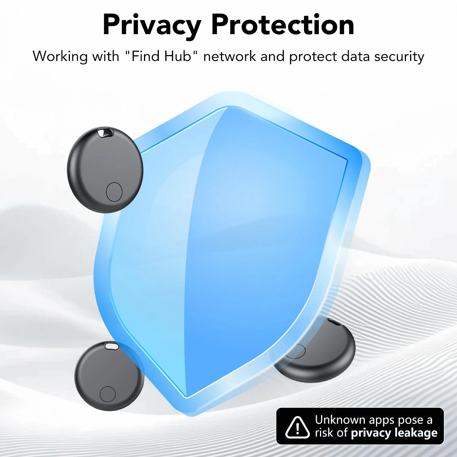 Localizador Bluetooth Android Smart Tracker IP68 Paquete de 4