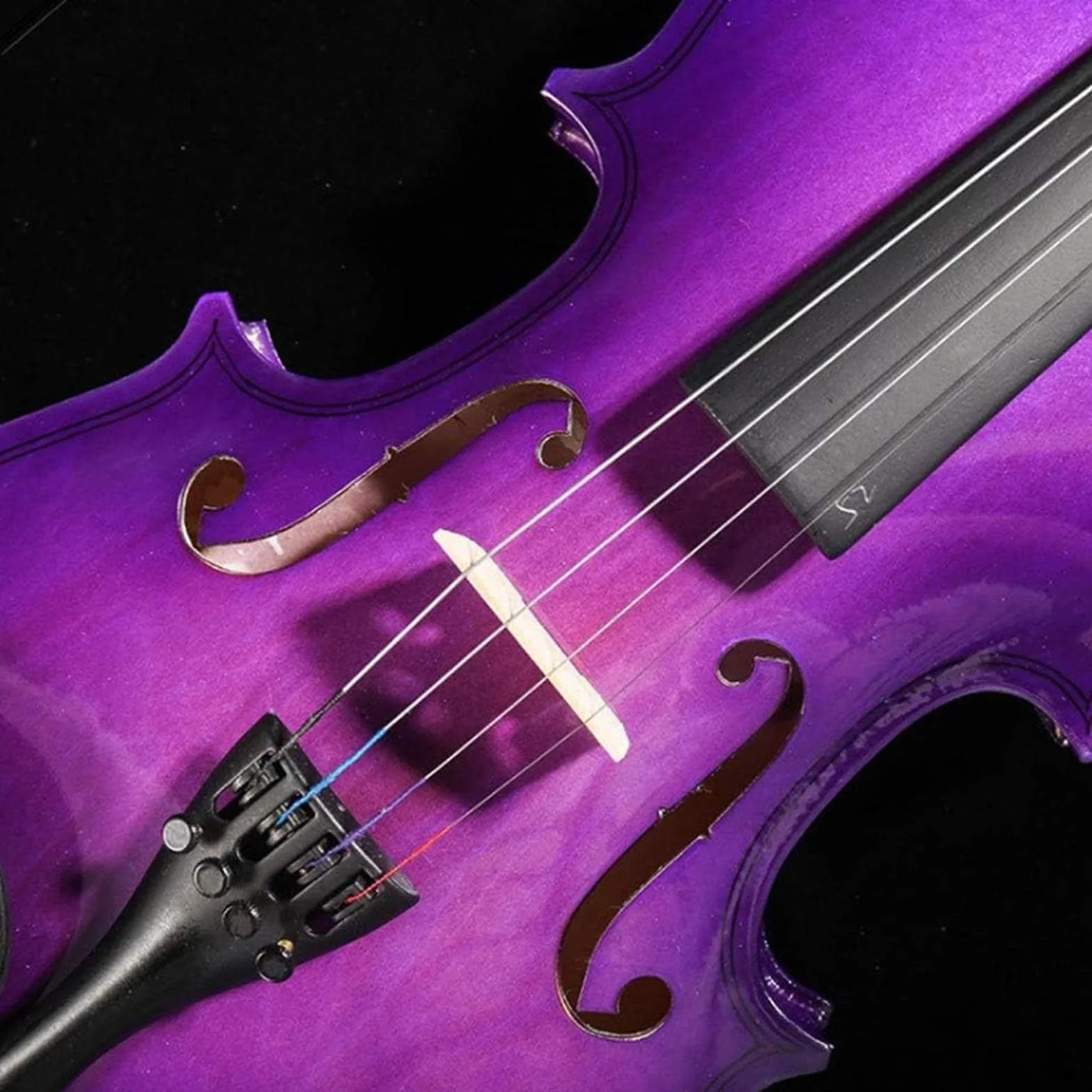 Violín para niños, violín morado para principiantes, práctica de examen (1/2)
