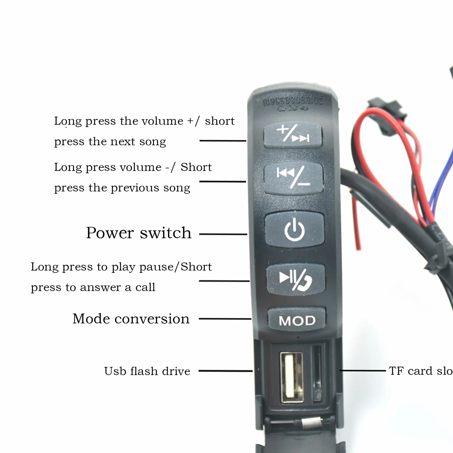 Altavoces para Moto con Amplificador Potentes para Vehículos