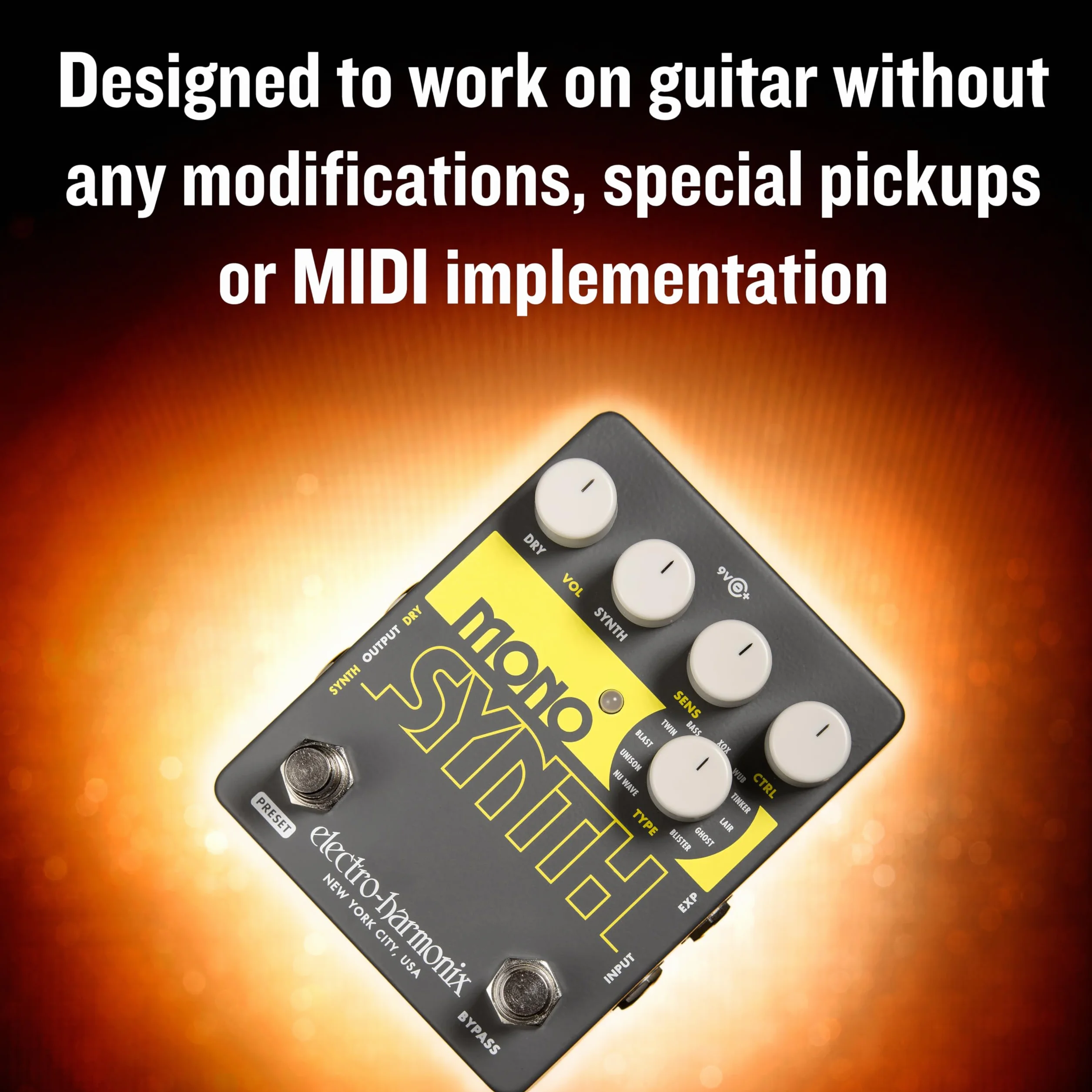 Electro Harmonix Mono Synth Guitar Synthesizer