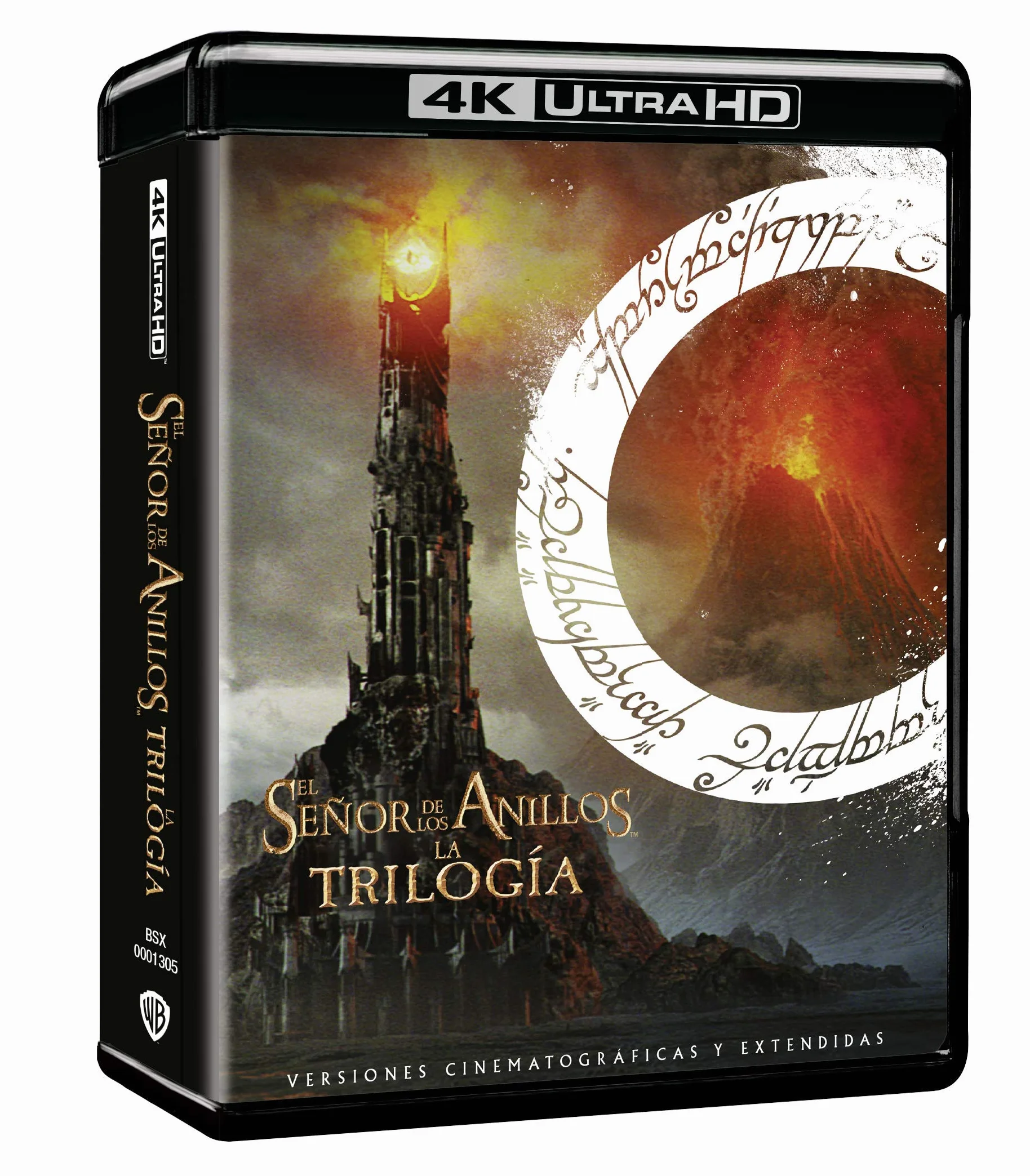 Trilogía El Señor de los Anillos versión extendida 4K Ultra-HD Blu-ray