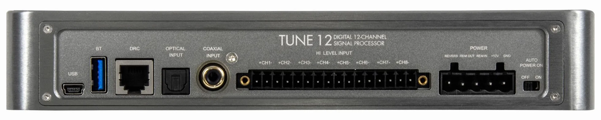 Musway Tune12 | Procesador de sonido DSP de 12 canales con control PC/APP
