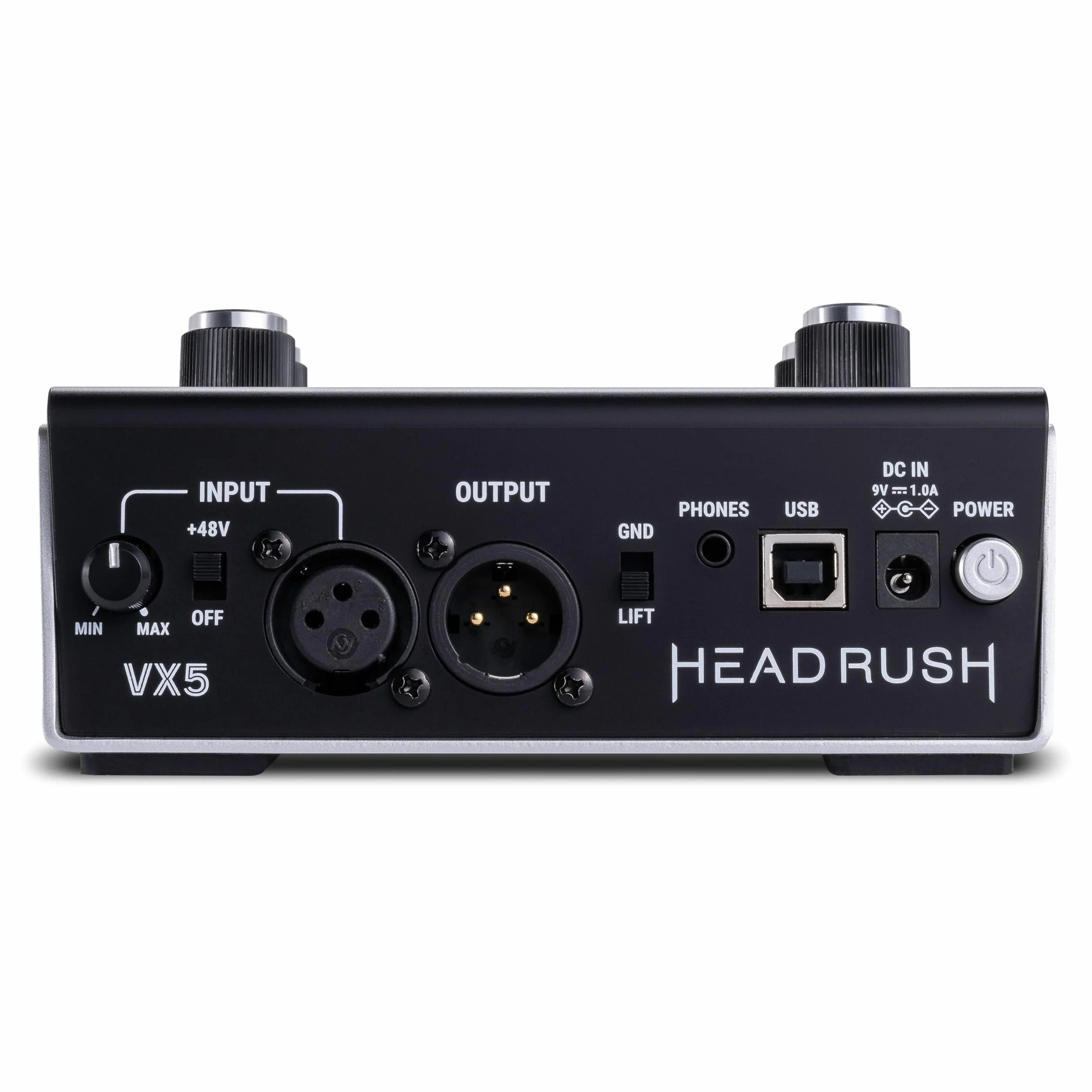 HeadRush VX5 - Pedal de Efectos Vocales con Antares AutoTune para Armonía vocal con Corrección de Tono Instantánea y Entrada para Micrófono y Guitarra