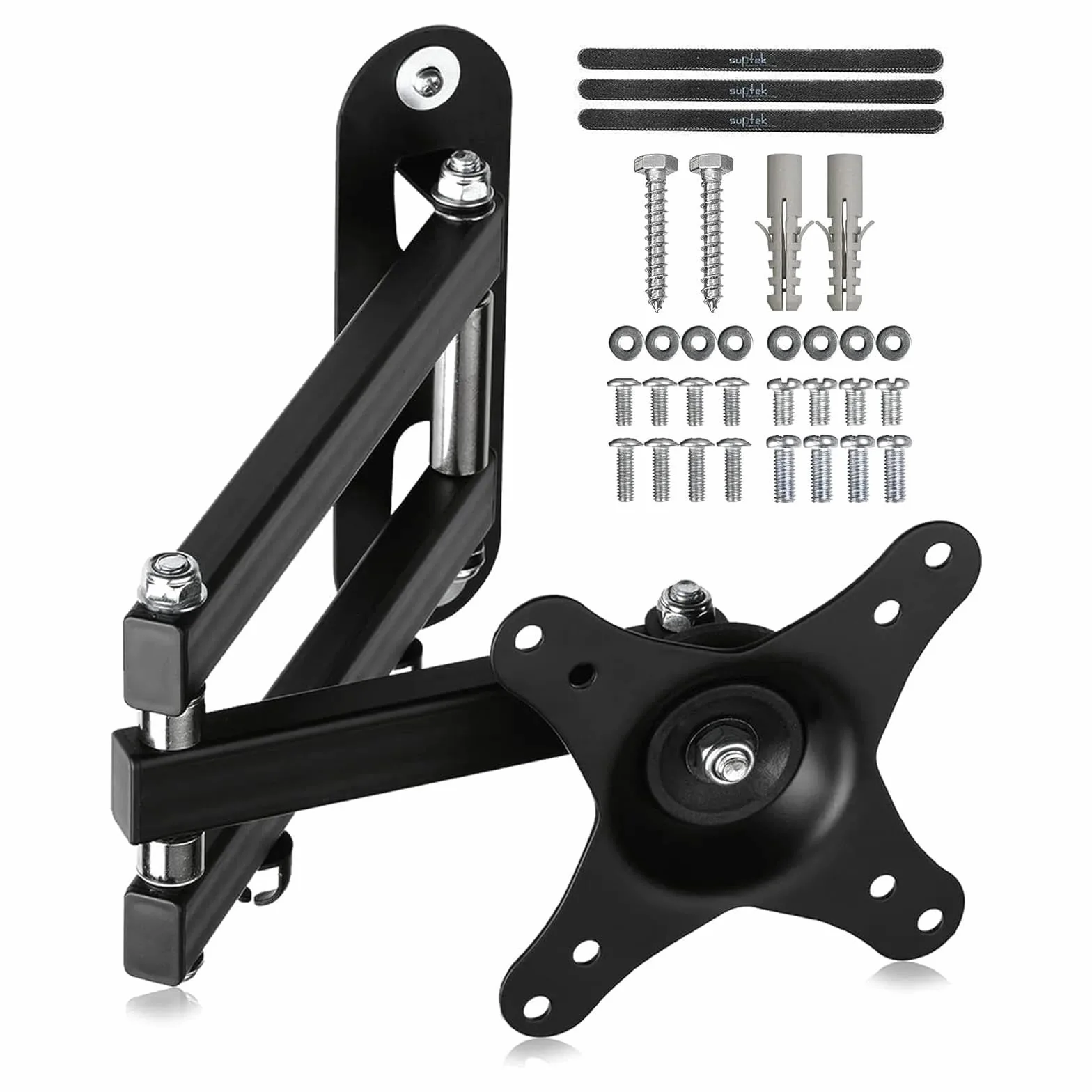 Suptek Soporte TV Pared, para Monitor 15-32 Pulgadas 13 kg VESA 100x100/75x75mm MA2720