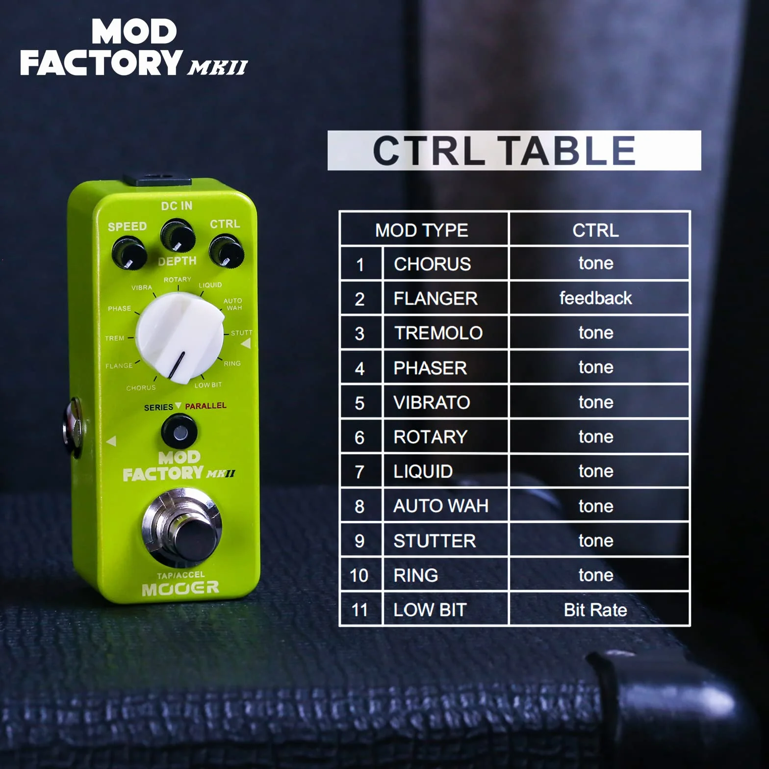 MOOER - Mod Factory MKII Multi-Modulation