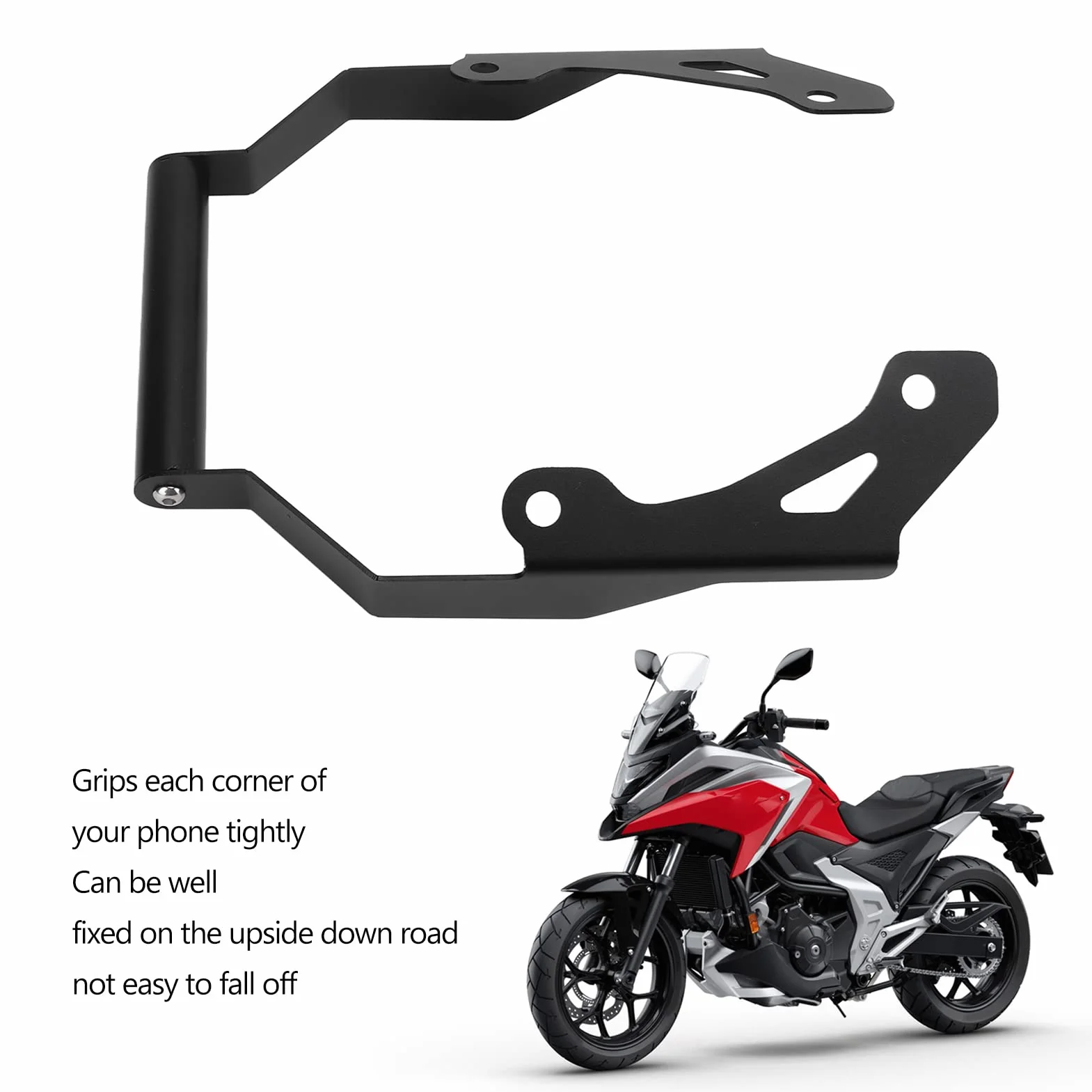 OUKENS Soporte de navegación para motocicleta de aleación de aluminio para NC750X NC750 XAM NC750X DCT 2021+
