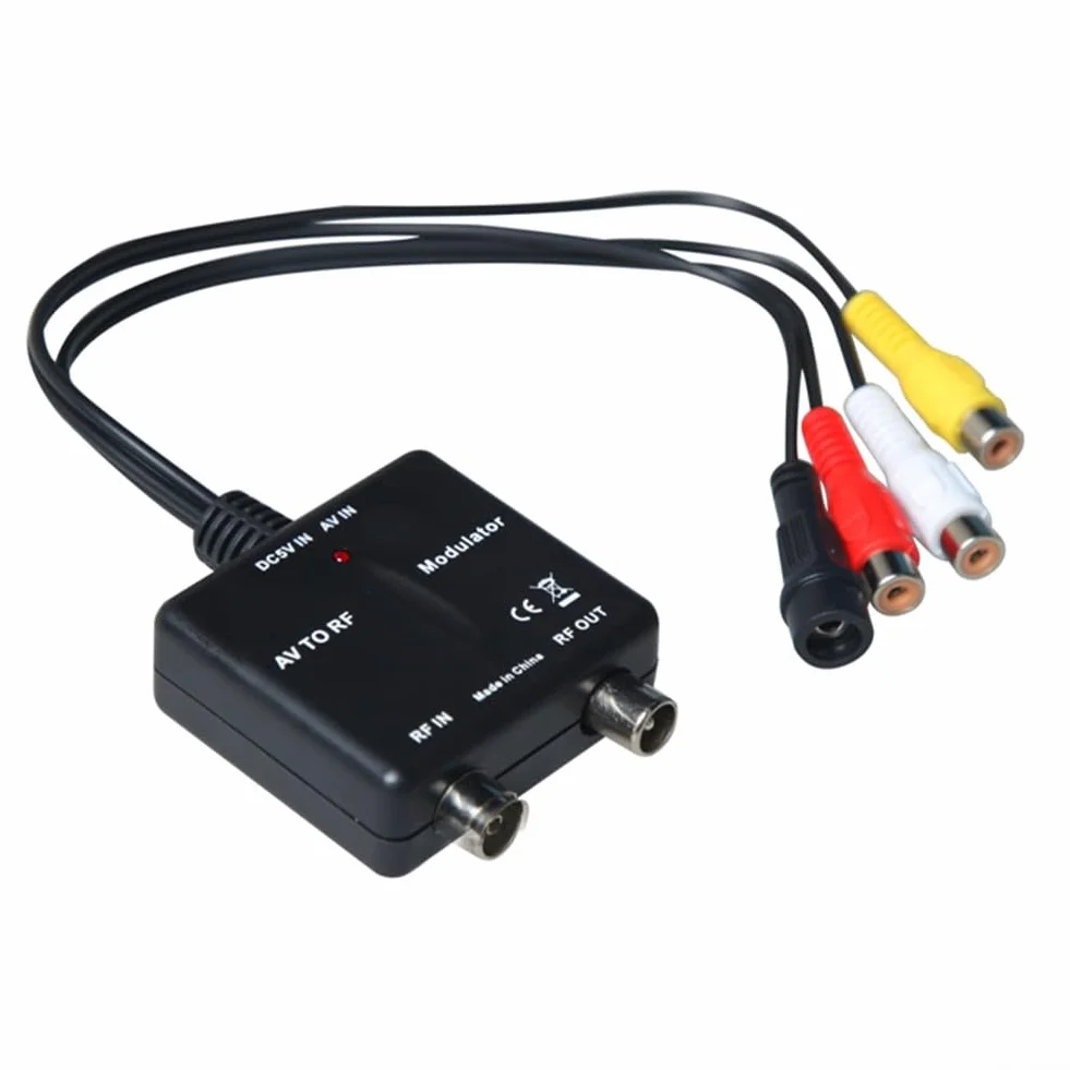 AV al modulador M03 del RF para la frecuencia de funcionamiento del VHF con la conexión coaxial fácil