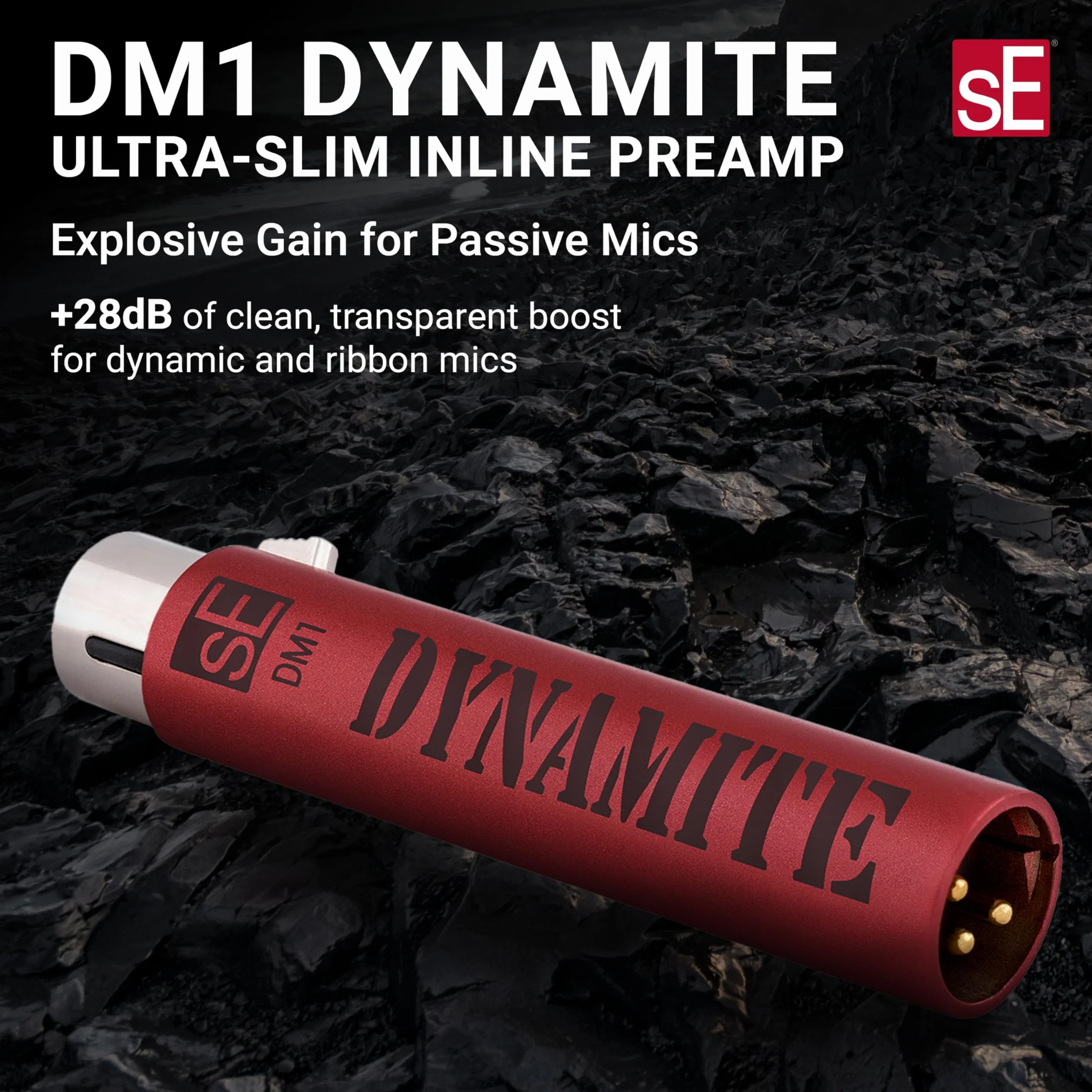 SE Electronics - Preamplificador en línea Activo Dynamite