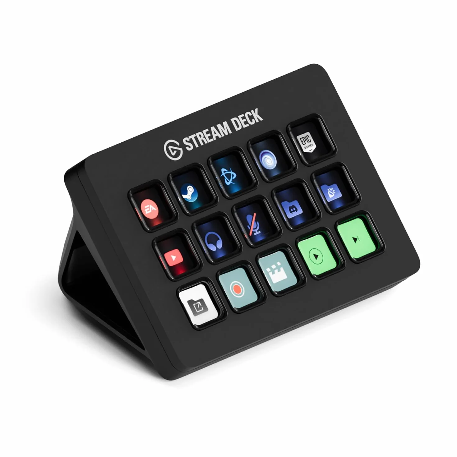 Elgato Stream Deck MK.2 Controlador de estudio 15 teclas macro OBS Twitch YouTube Mac PC