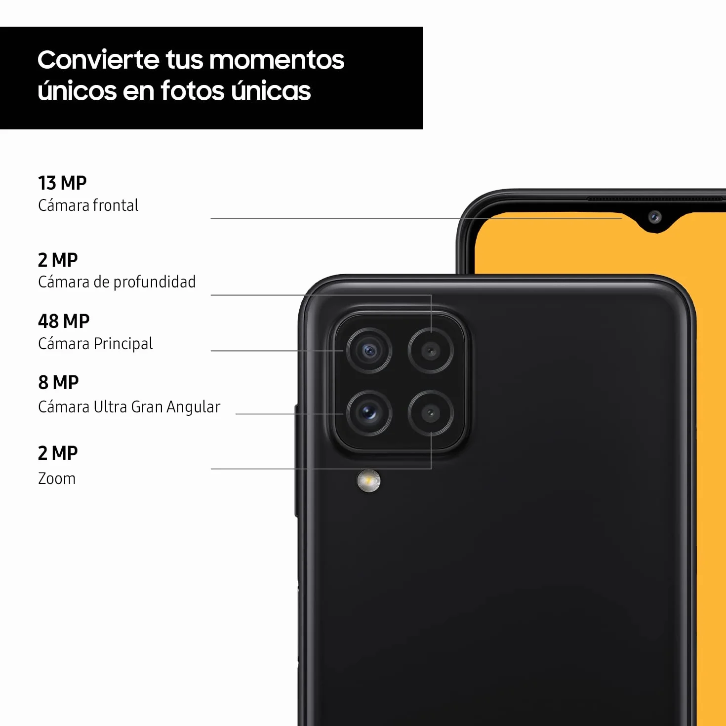 Samsun Galaxy A22 5G Teléfonos móviles 128GB 6.6 Zoll (16.8cm) Dual-SIM Android 11 Gris (Reacondicionado)