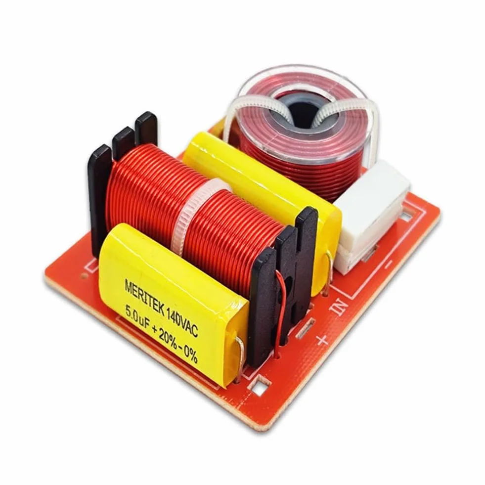 Lanko 1 unidad de filtros cruzados de graves agudos, 120 W, divisor de altavoces HIFI para estantería