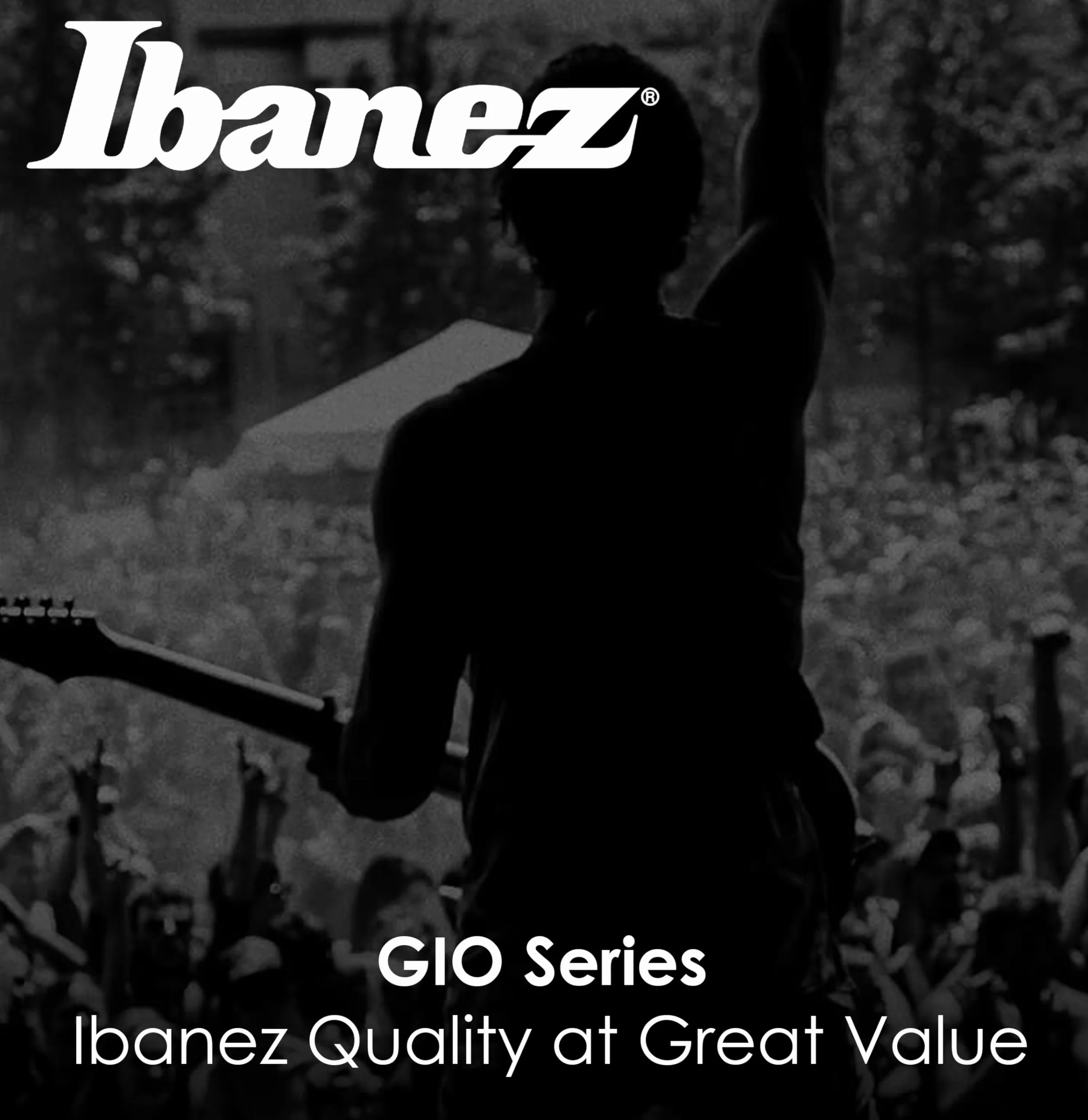 Ibanez Serie GIO RG - Guitarra eléctrica - Negro/Rojo