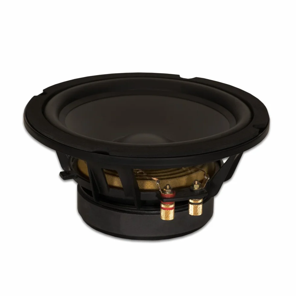 Goldwood Sound GW-8PC-8 Altavoz de Repuesto Resistente de 8 ohmios de 8 Pulgadas, 330 vatios, Color Negro