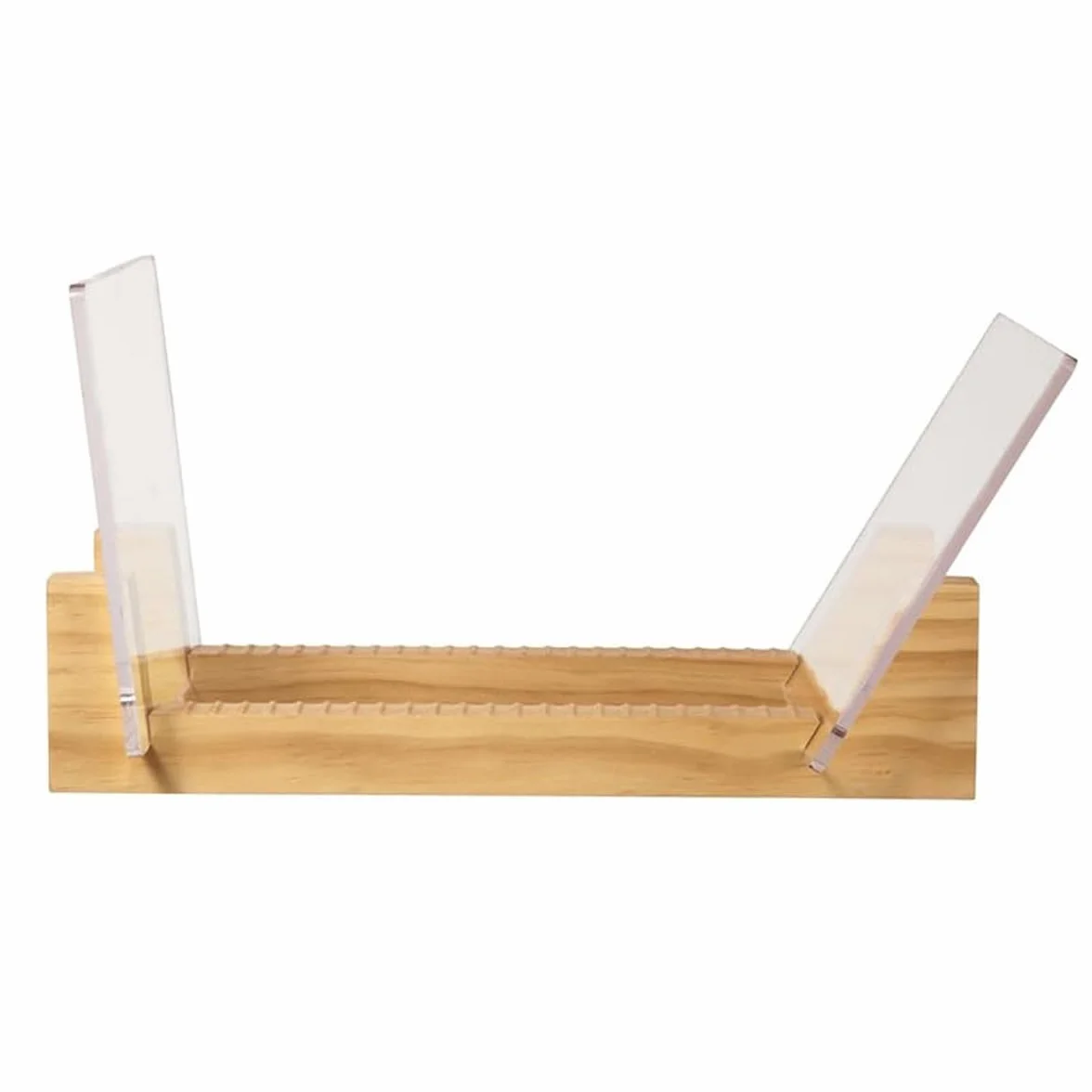 Soporte de madera para discos de vinilo - Soporte para discos de vinilo - Organizador de almacenamiento de álbumes, expositor con capacidad para hasta 50 álbumes, DVD y CD, con