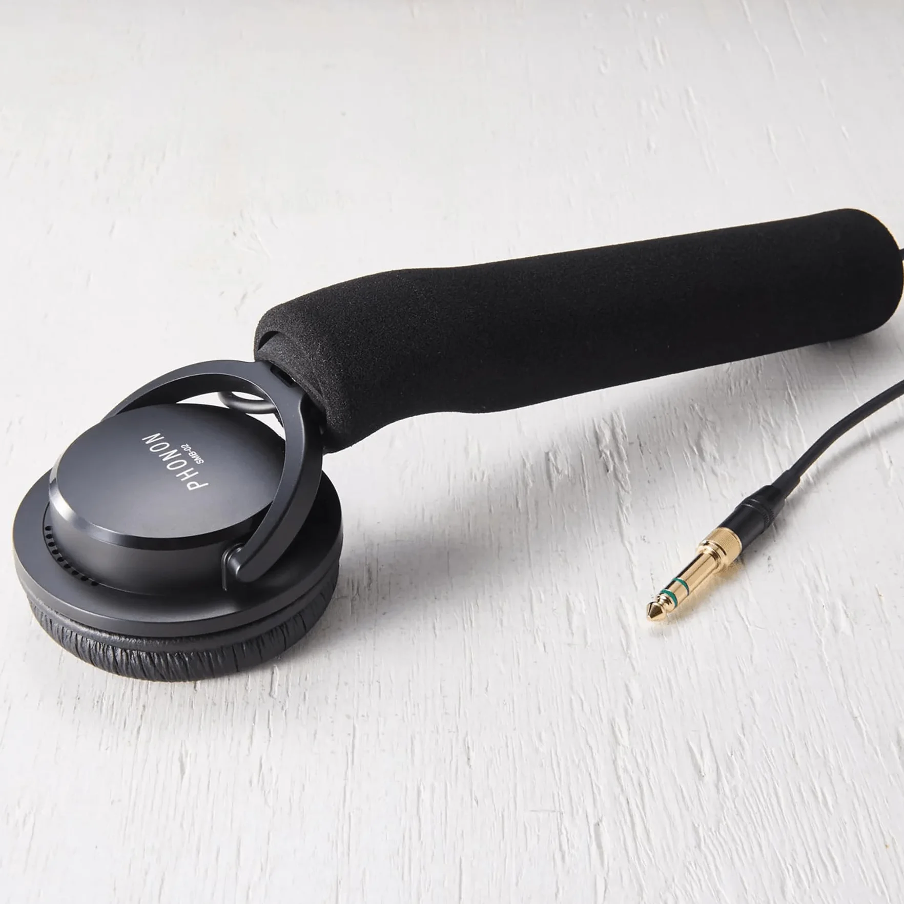 PHONON 02 Stick, Professional Mono DJ Headphones, Lollipop Type by SMB-02